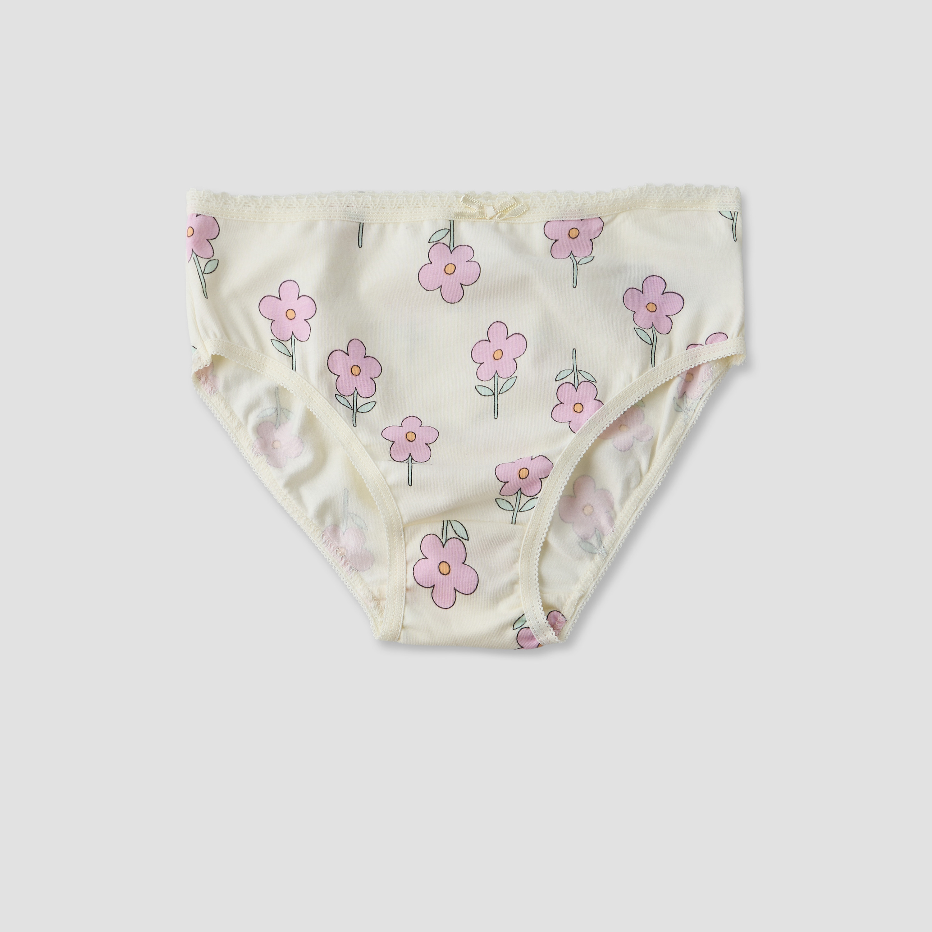 Pack of 5 Juniors Cotton Briefs with Assorted Print-girls-clothing-innerwear-panties-image-4