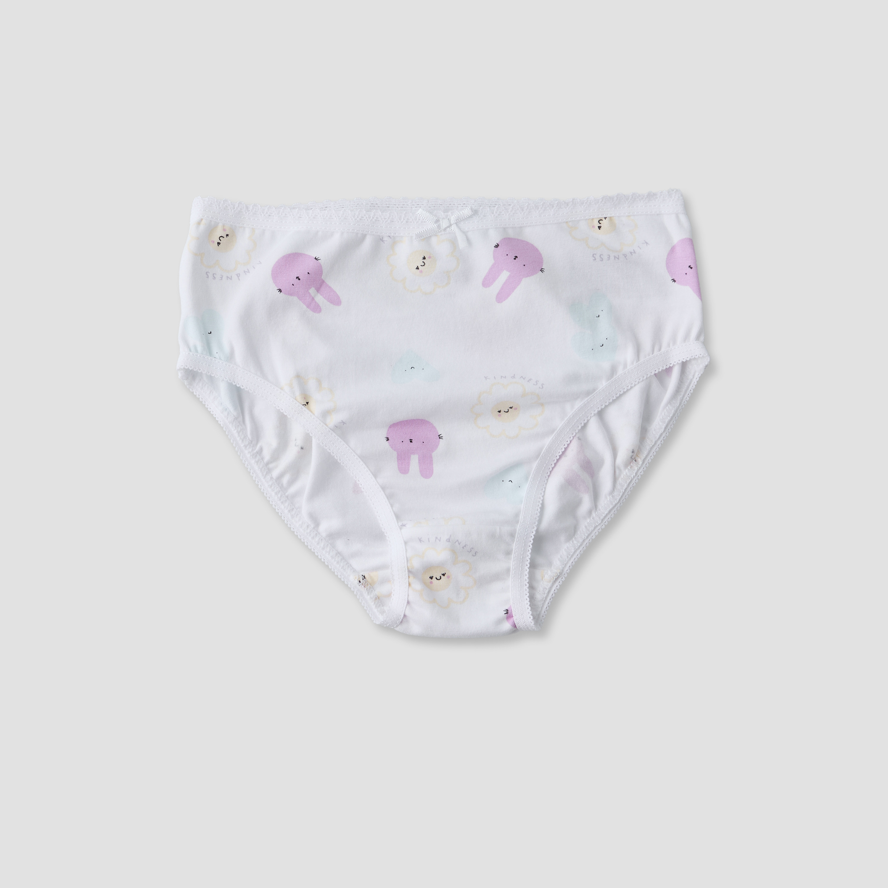 Pack of 5 Juniors Cotton Briefs with Assorted Print-girls-clothing-innerwear-panties-image-5