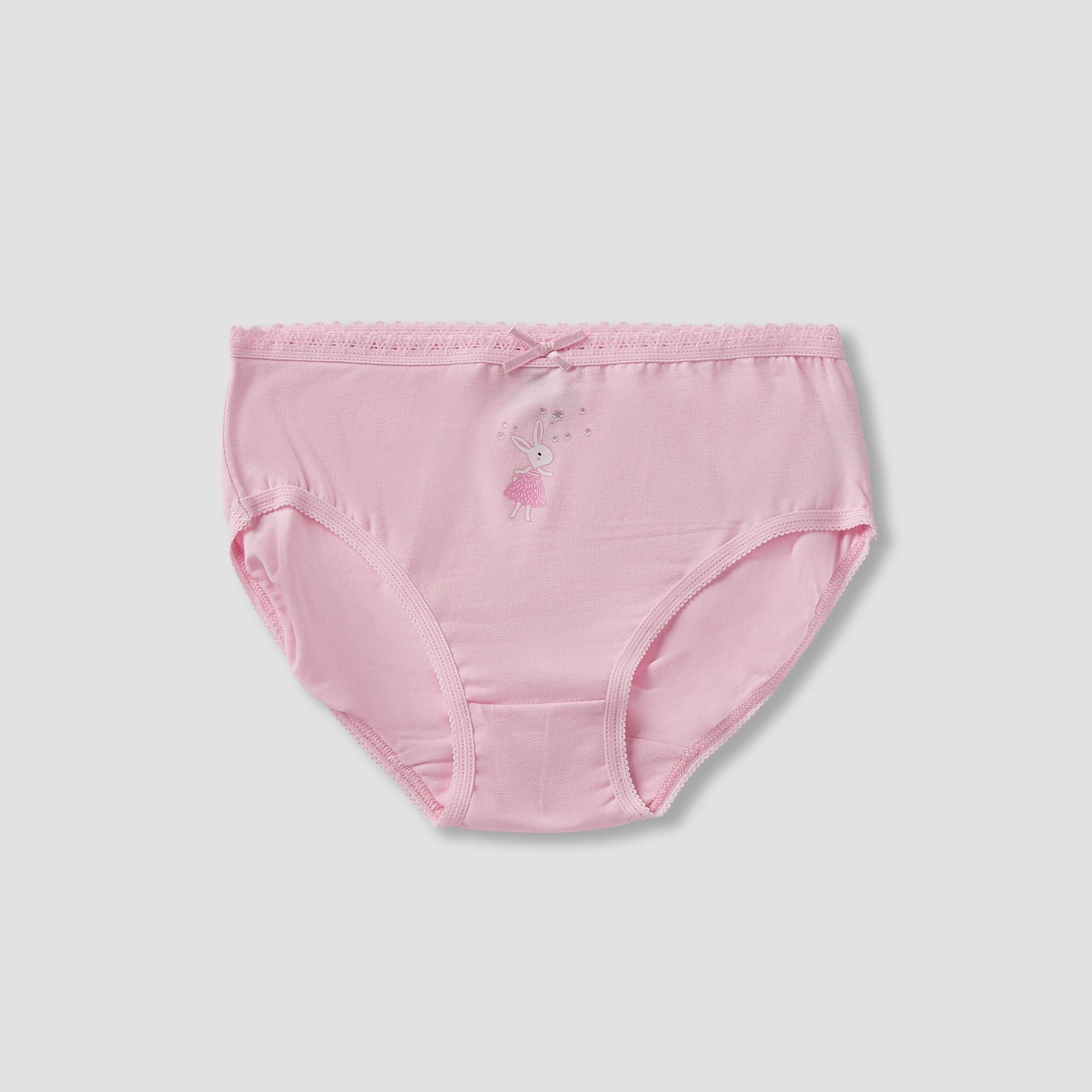 Pack of 7 Juniors Cotton Briefs with Print-baby-girls-clothing-innerwear-image-2