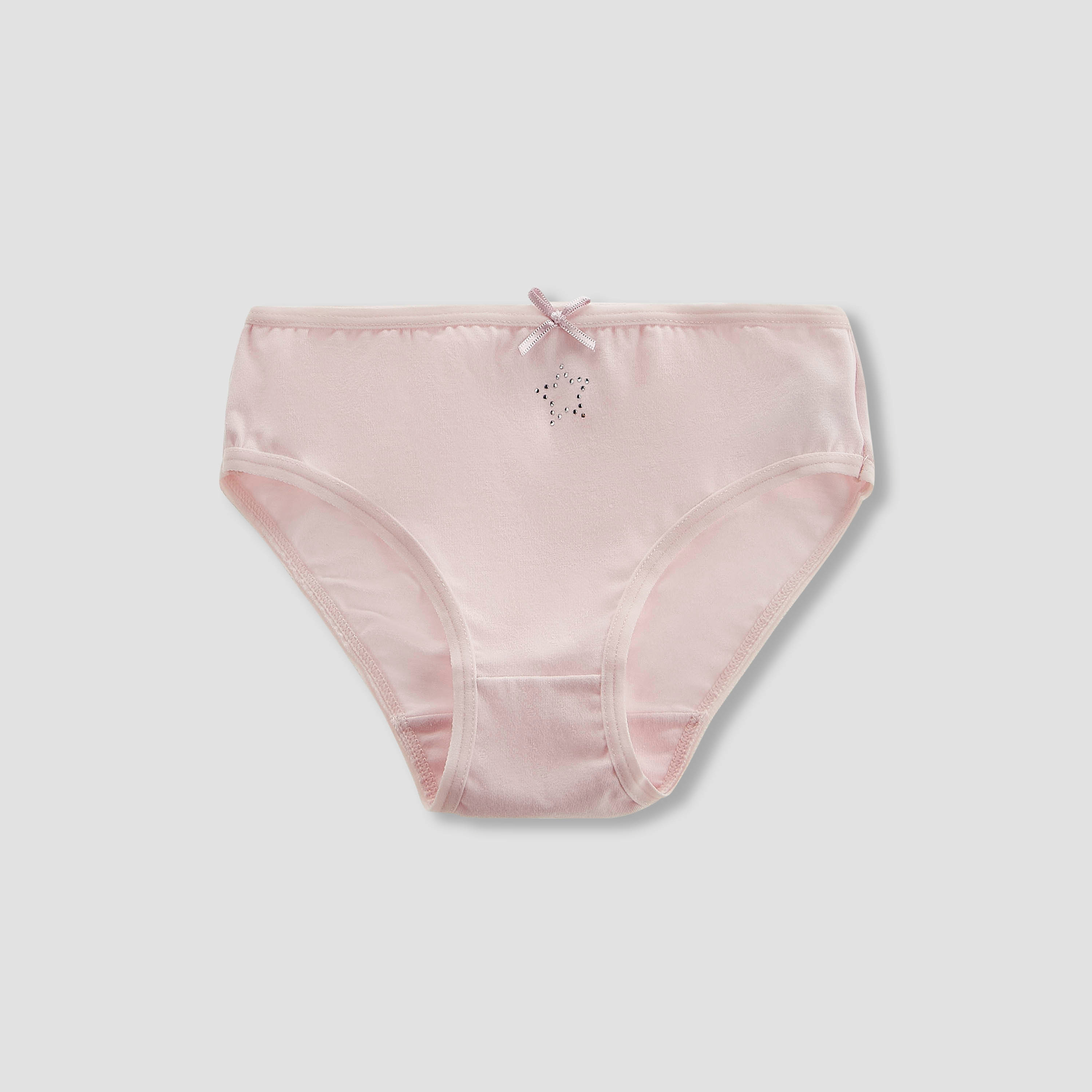 Pack of 7 Juniors Cotton Briefs with Embellished Design-baby-girls-clothing-innerwear-image-4