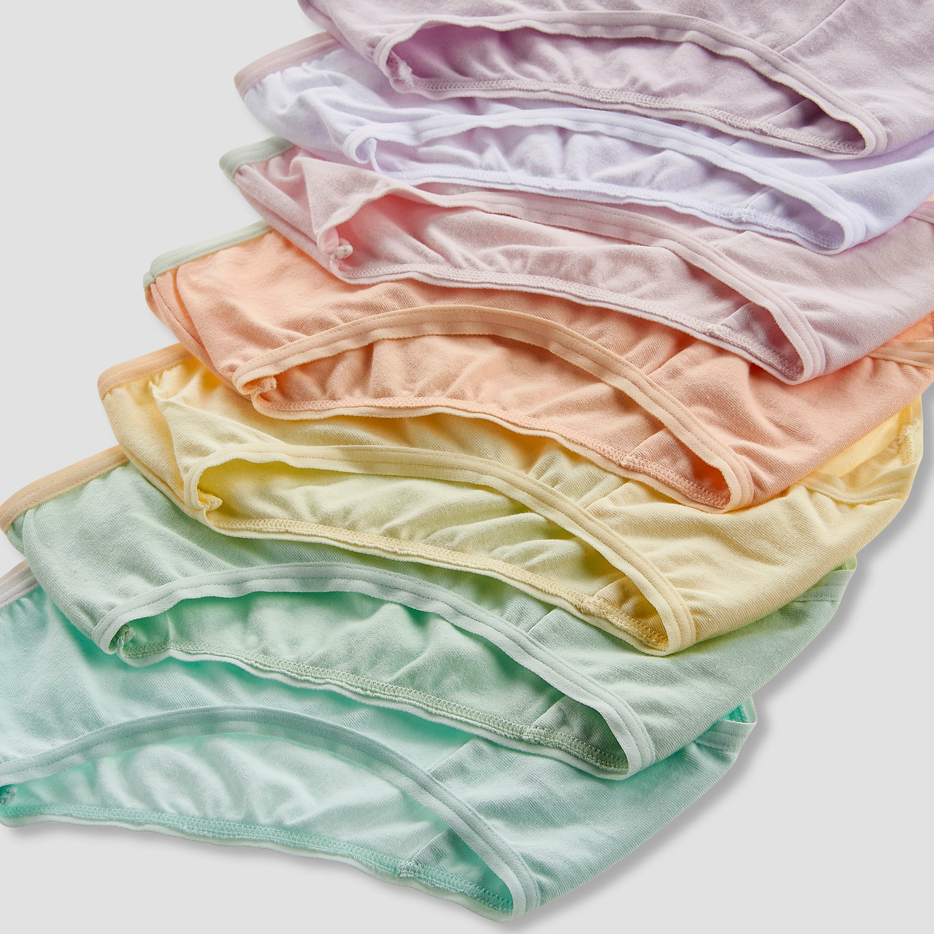 Pack of 7 Juniors Cotton Briefs with Elasticated Waistband-baby-girls-clothing-innerwear-image-10