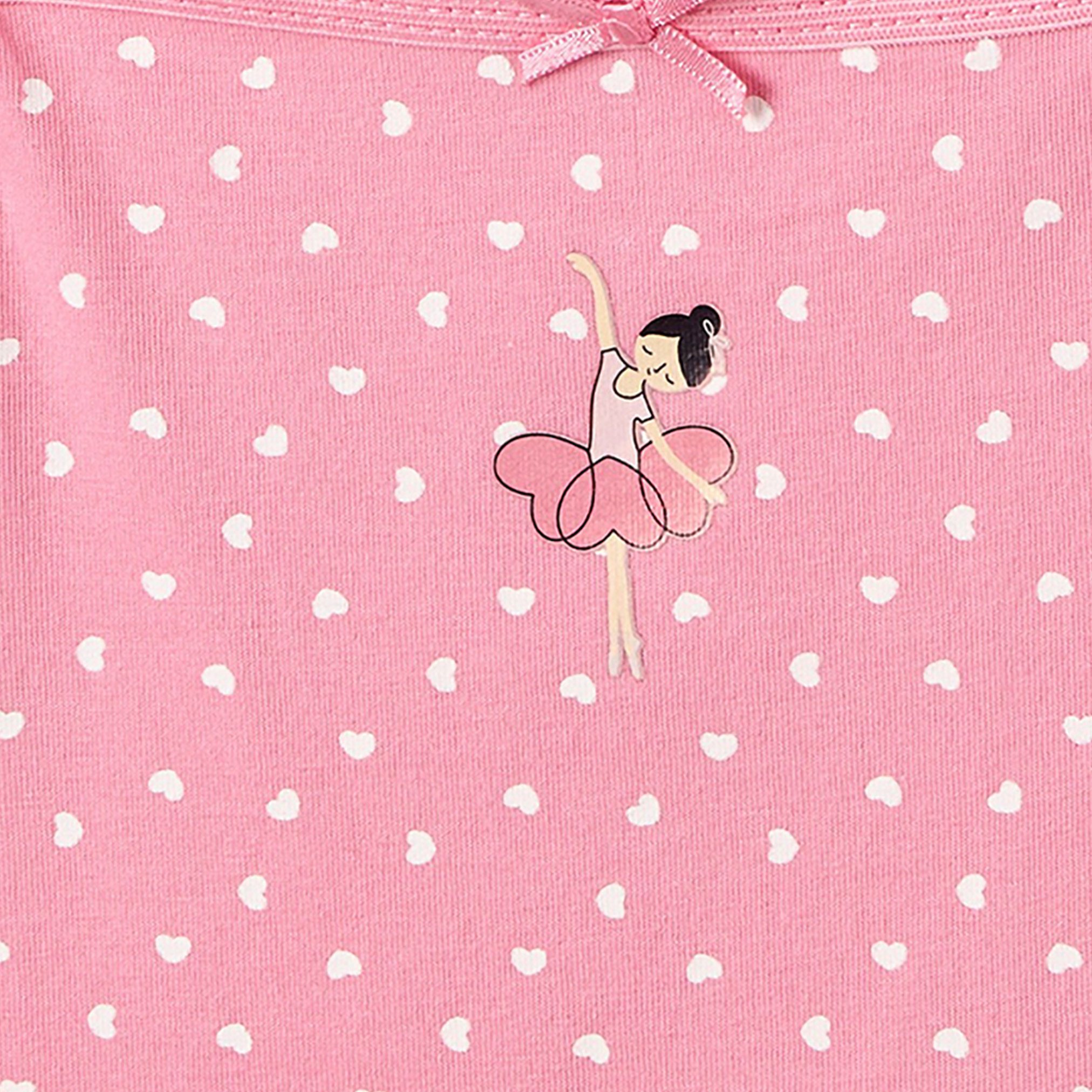Pack of 3 Juniors Cotton Square Neck Vests with Assorted Prints-girls-clothing-innerwear-vests-image-2