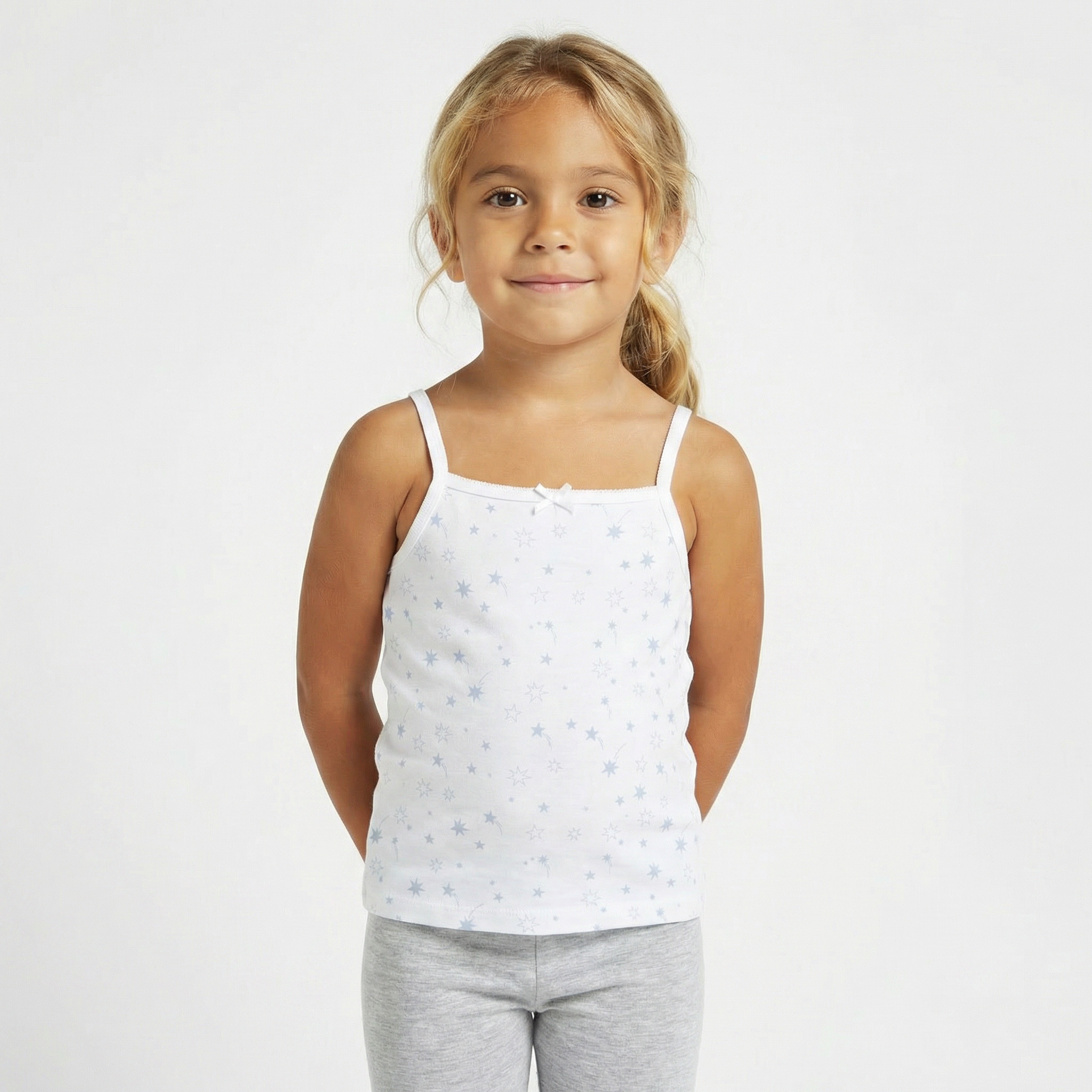 Pack of 3 Juniors Cotton Square Neck Vest with Assorted Print-girls-clothing-innerwear-vests-image-6