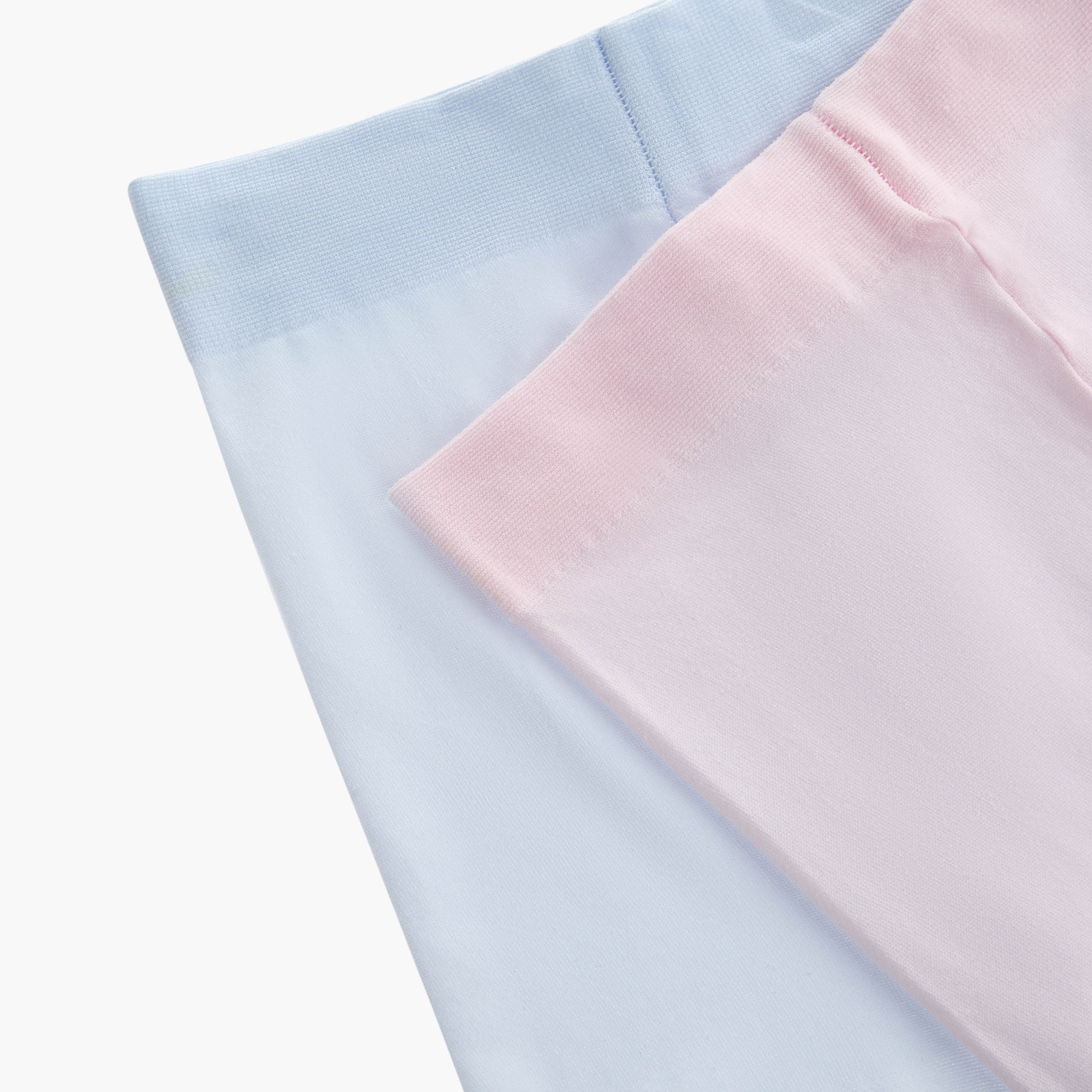 Pack of 2 Juniors Girls Tights with Elasticated Waistband-girls-accessories-socks-image-6