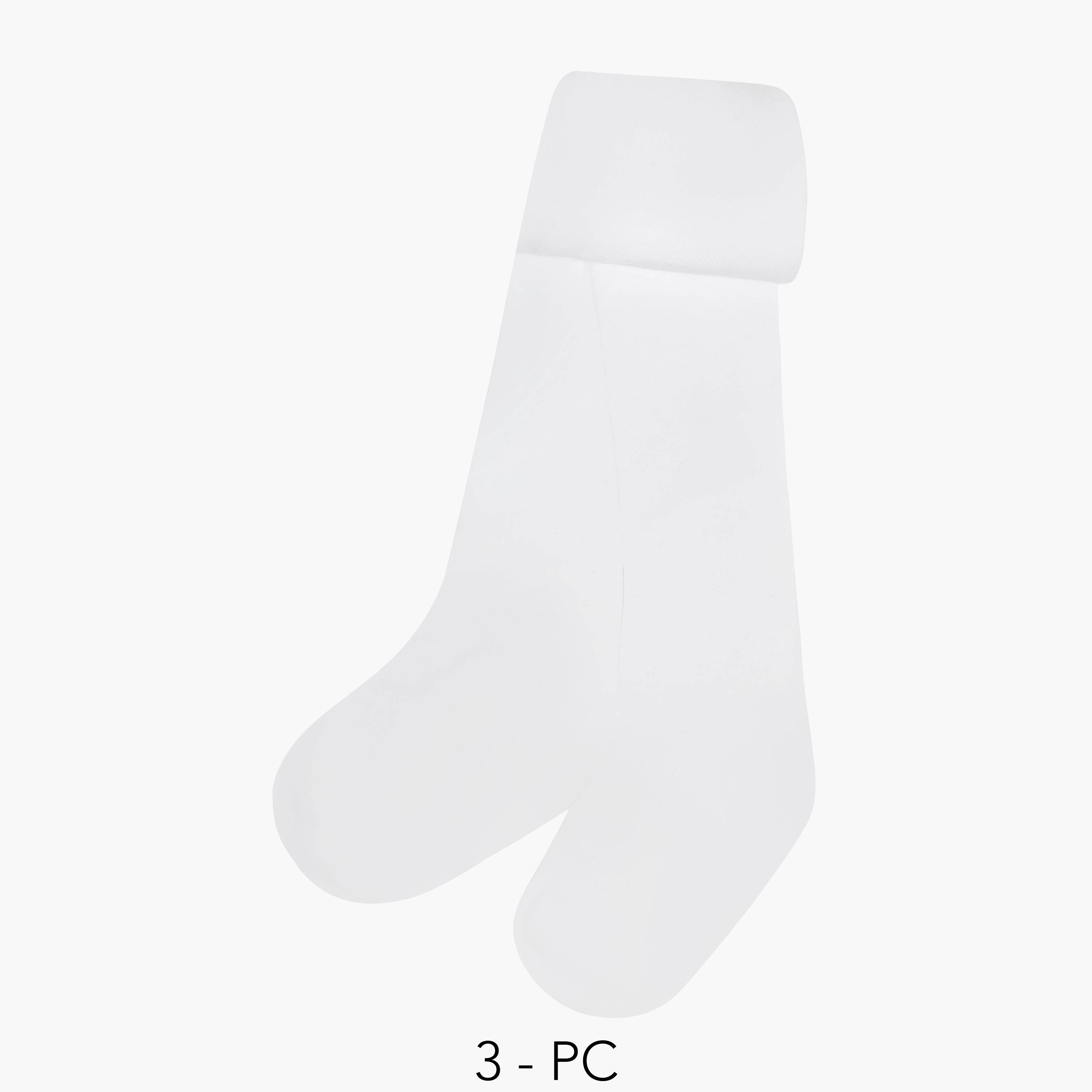 Pack of 3 Juniors Tights with Elasticated Waistband-baby-girls-accessories-socks-image-2