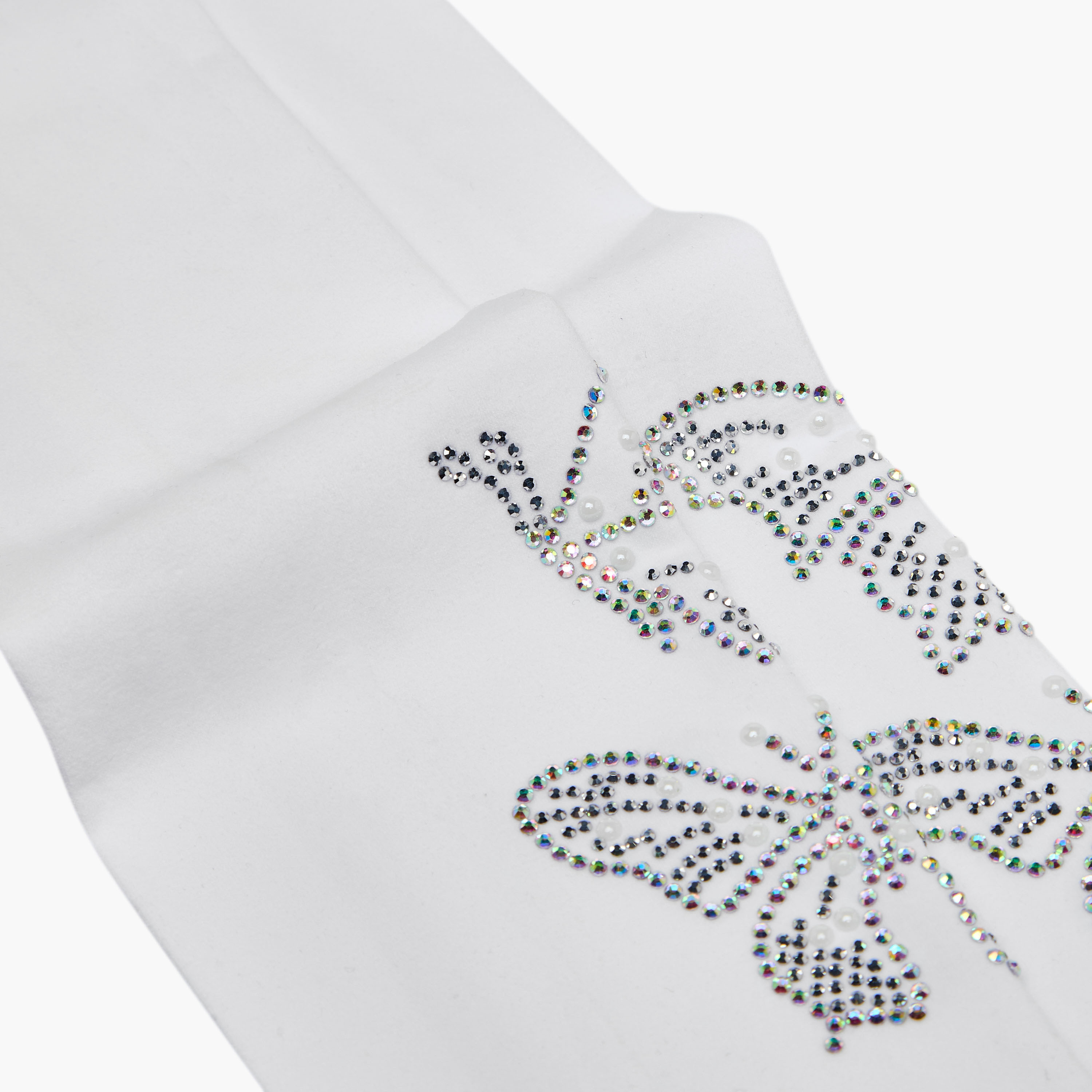 Juniors Tights with Butterfly Embellishment-baby-girls-accessories-socks-image-2