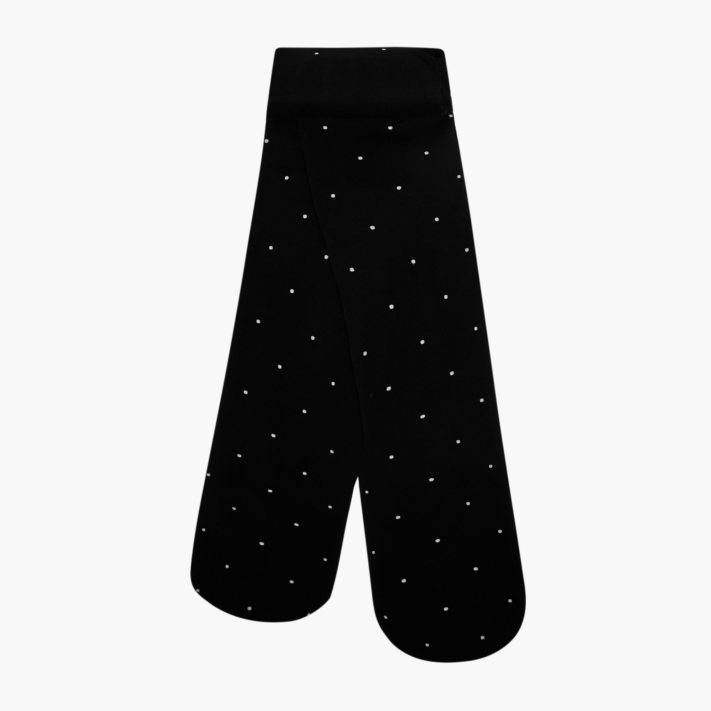 Pack of 2 Juniors Tights with Polka Dot Print-baby-girls-accessories-socks-image-4