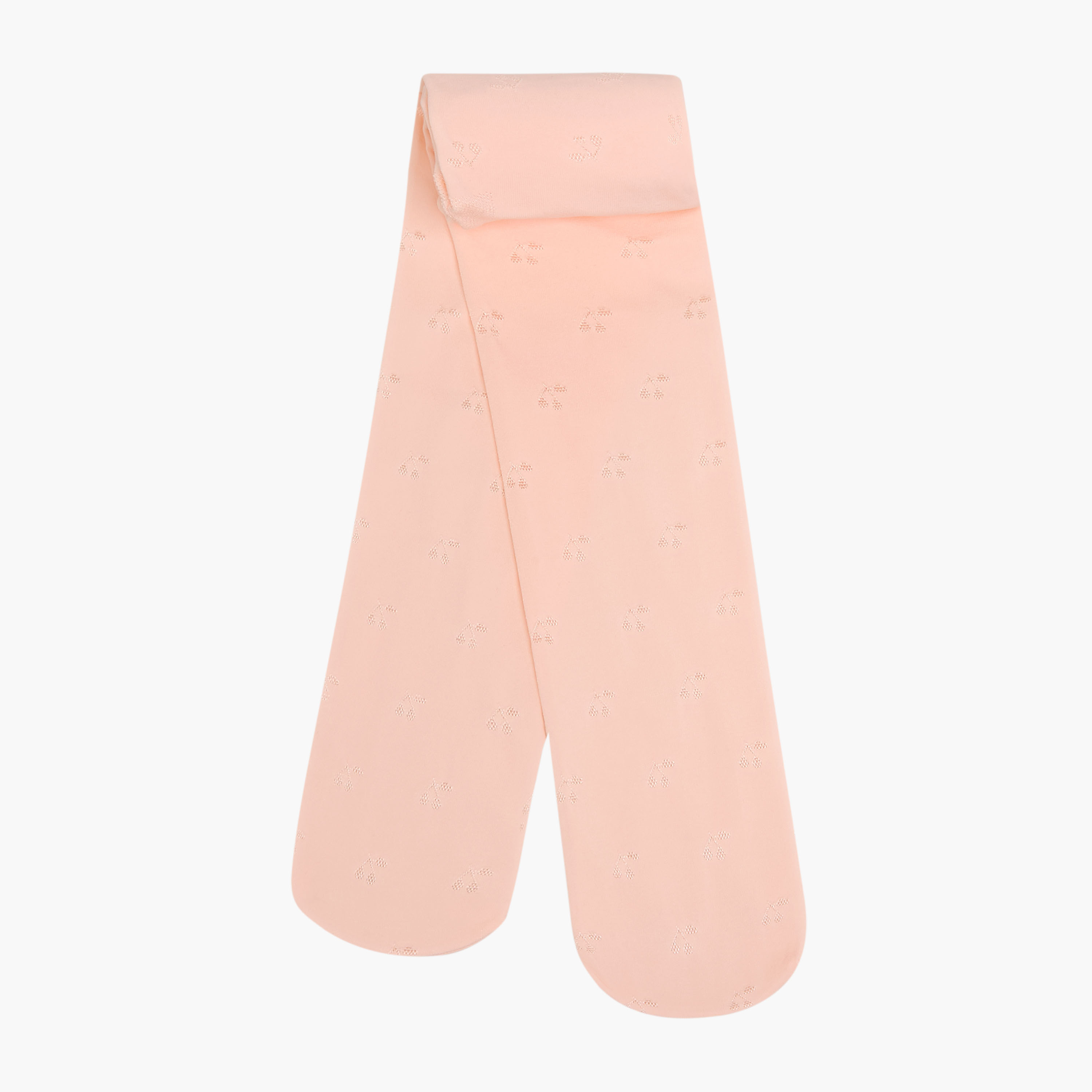 Pack of 2 Juniors Tights with Textured Design-baby-girls-accessories-socks-image-2