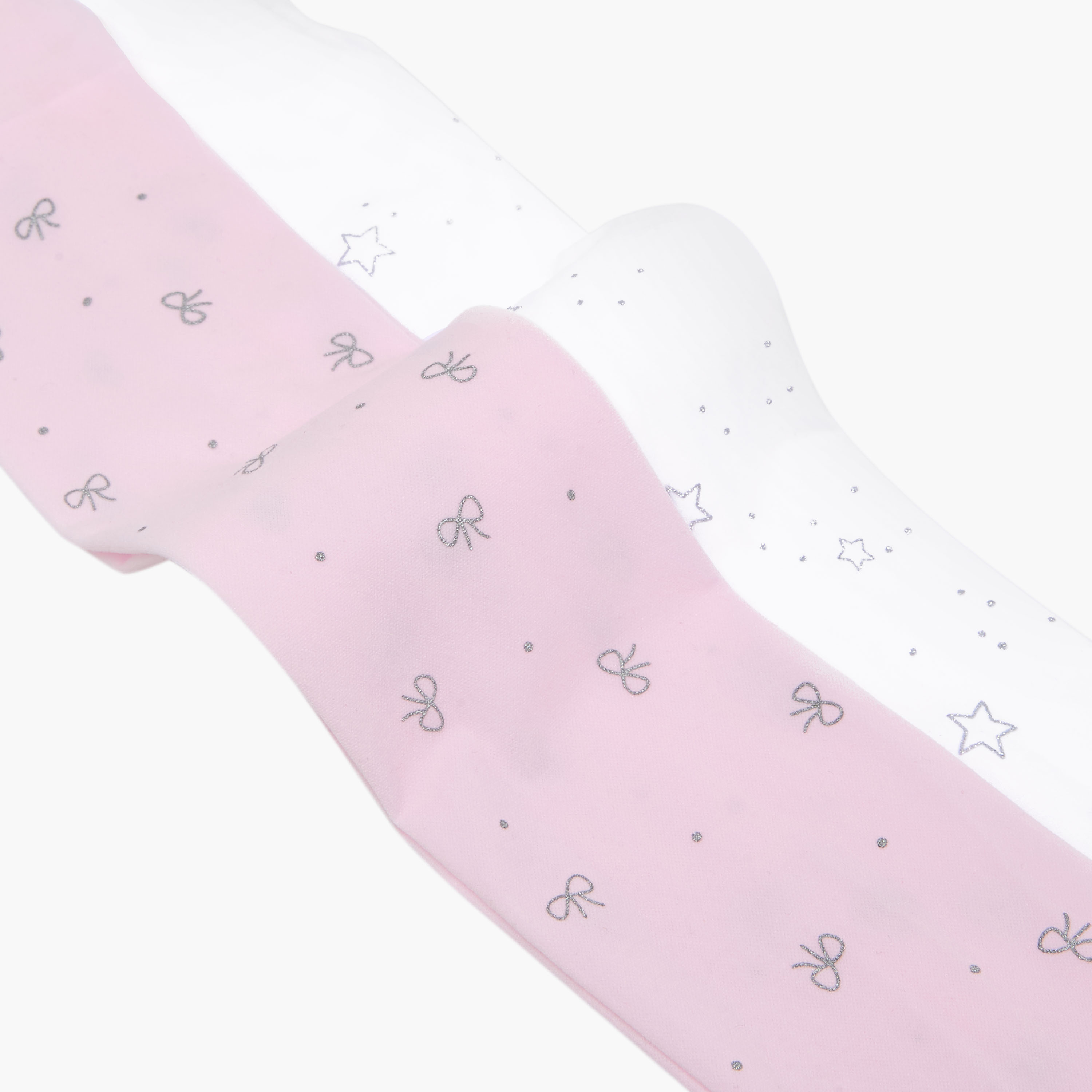 Pack of 2 Juniors Tights with Print-baby-girls-accessories-socks-image-4