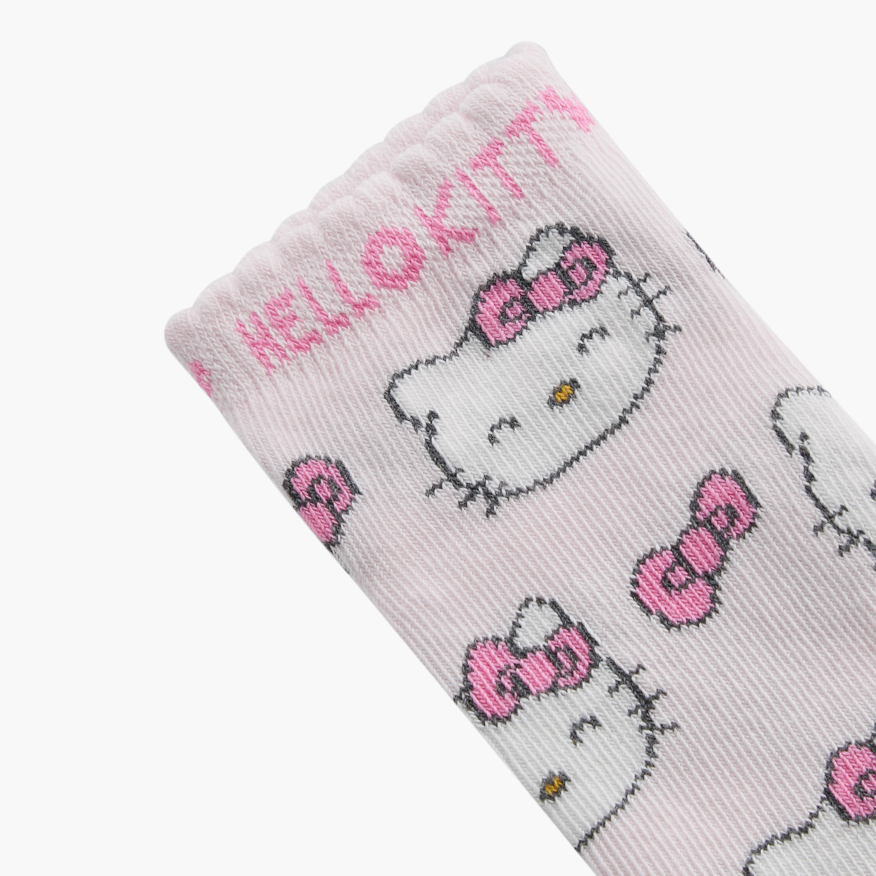 Pack of 3 Sanrio Girls Socks Hello Kitty Print-baby-girls-accessories-socks-image-3