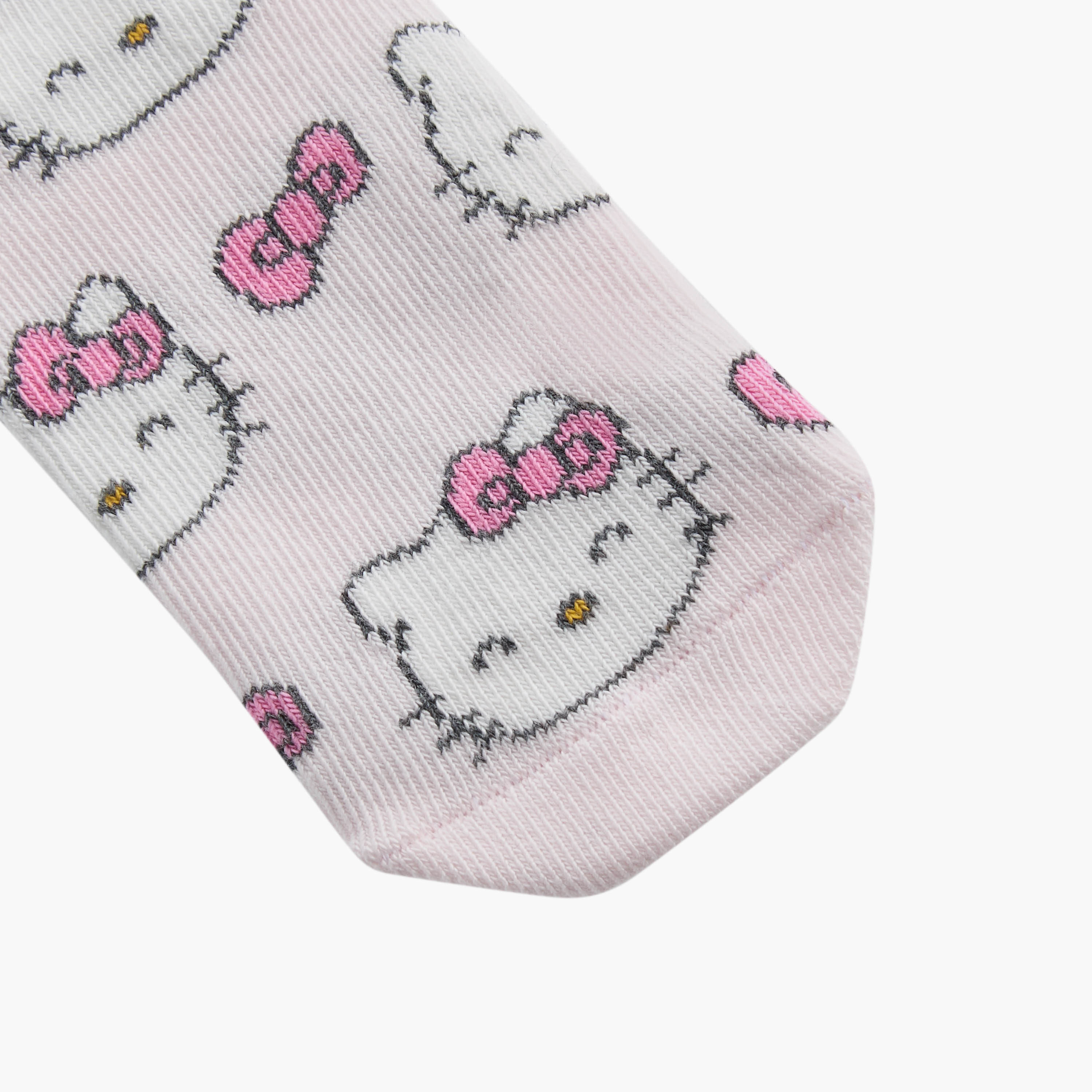 Pack of 3 Sanrio Girls Socks Hello Kitty Print-baby-girls-accessories-socks-image-5