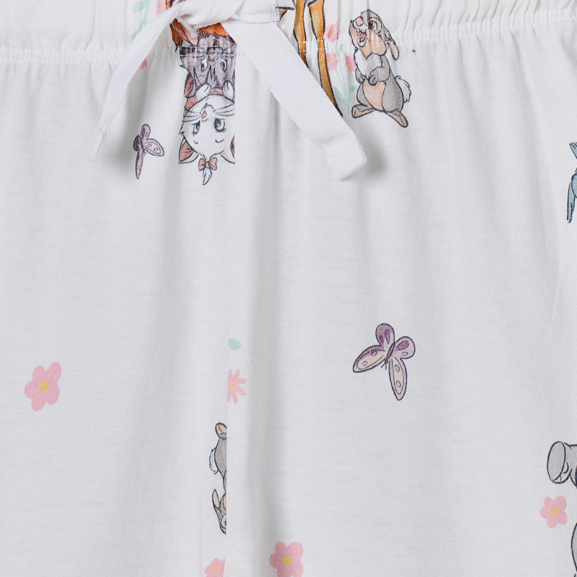 Disney Cotton Peter Pan Collar Long Sleeves Pyjama Set with Dumbo Print-girls-clothing-nightwear-image-5