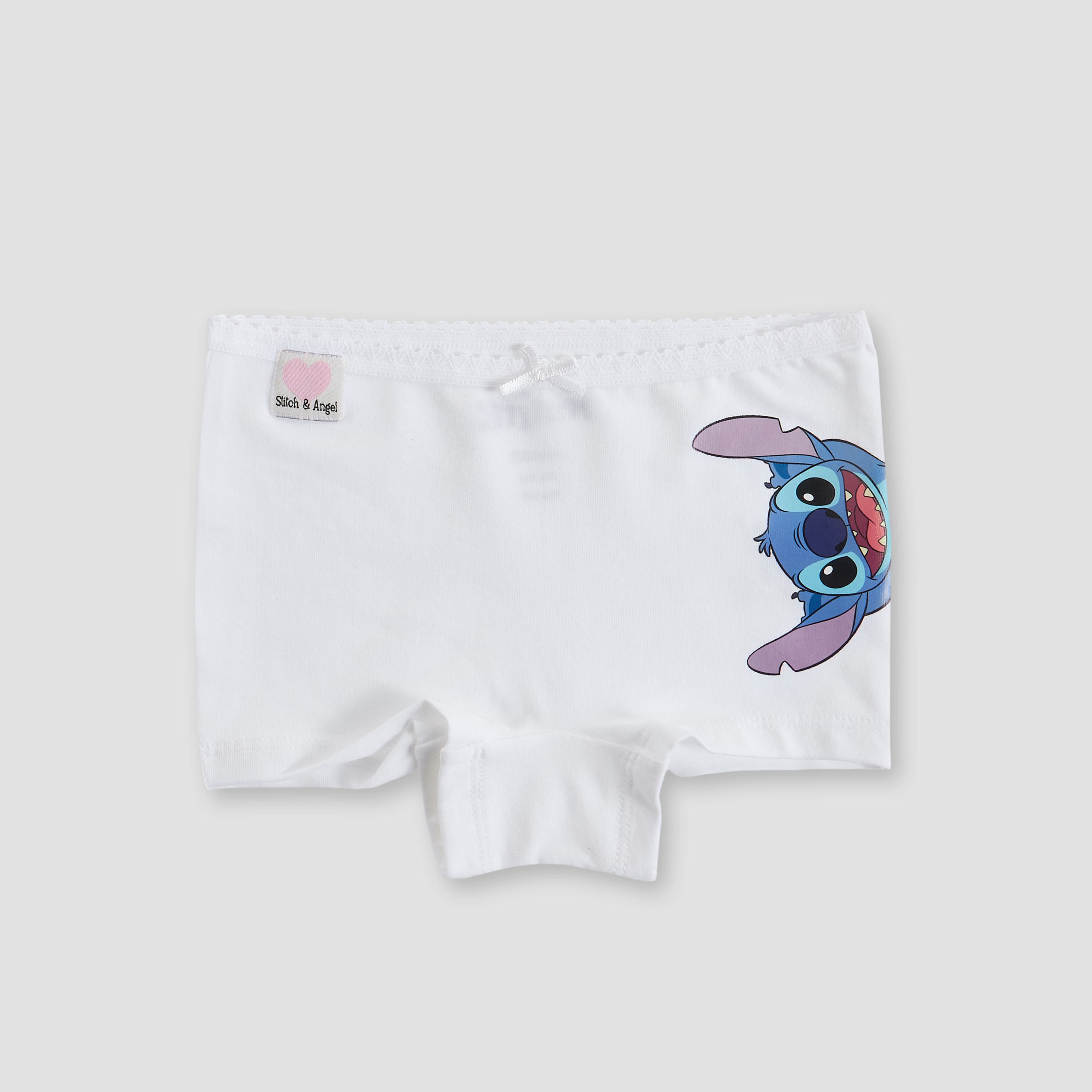 Pack of 3 Disney Boyshorts with Stitch and Angel Print-girls-clothing-innerwear-panties-image-2
