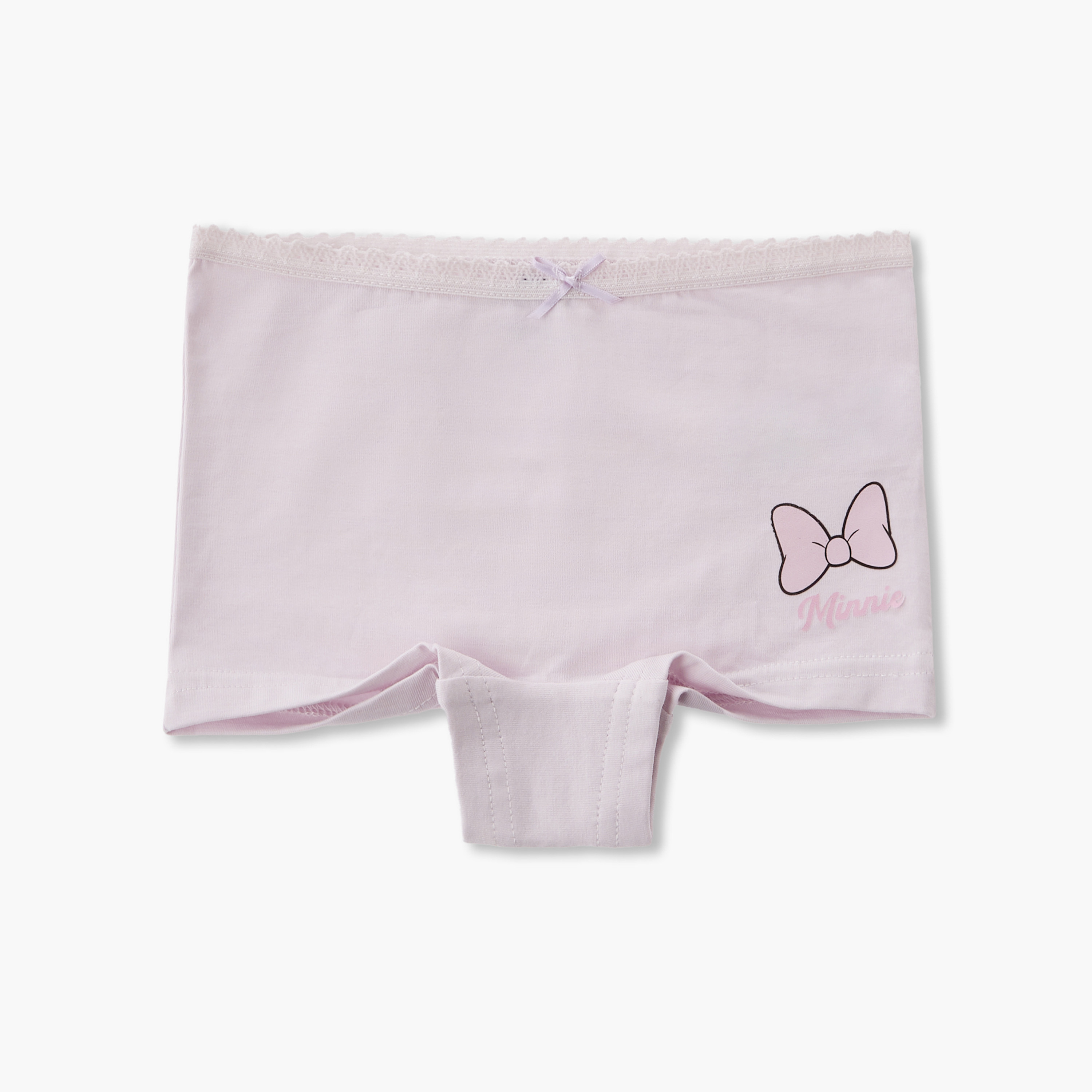 طقم سراويل داخلية قطنية من 3 قطع بطبعات ديزي داك وميني ماوس من ديزني-girls-clothing-innerwear-panties-image-4