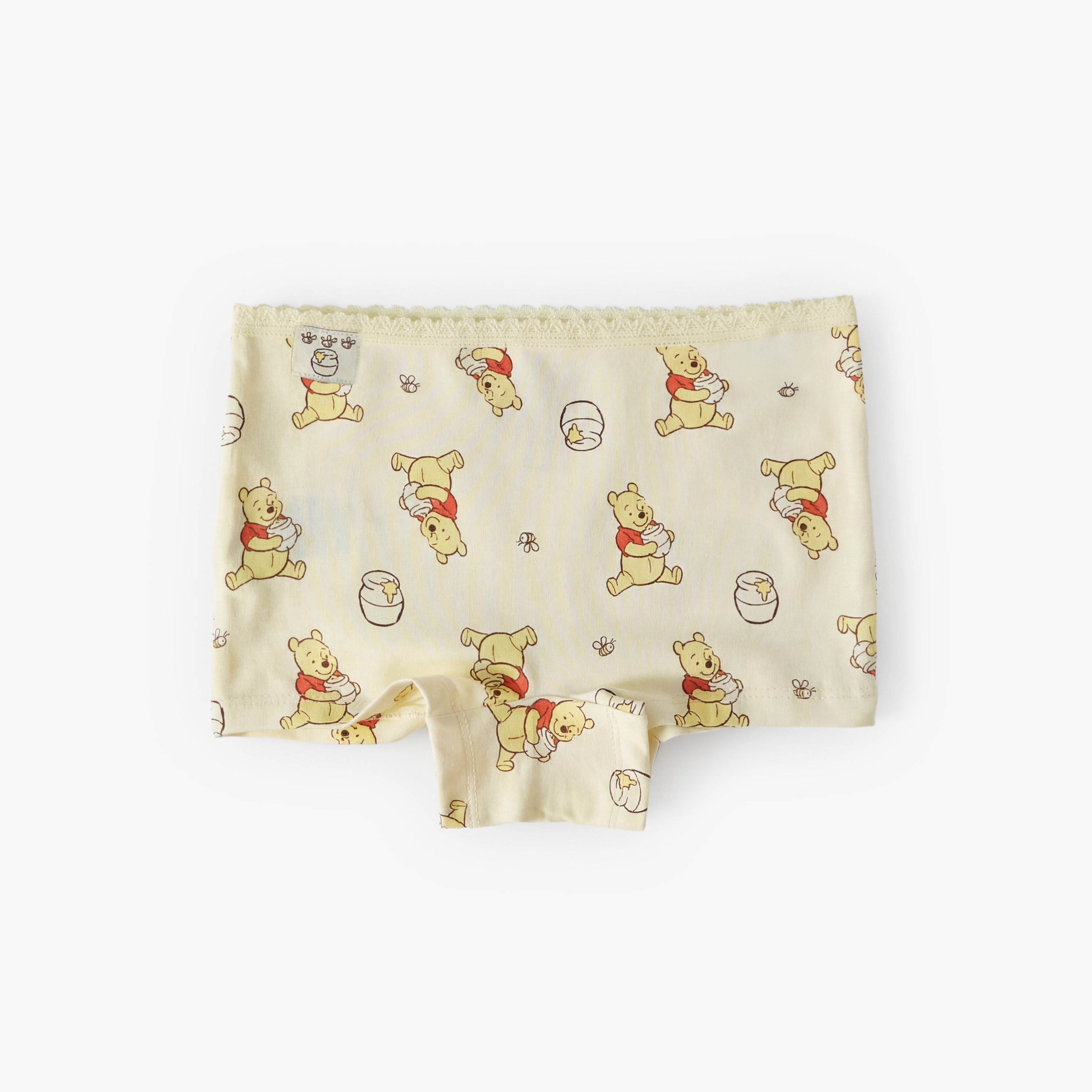 Pack of 3 Disney Boxer Briefs with Winnie the Pooh and Tigger Print-baby-girls-clothing-innerwear-image-3
