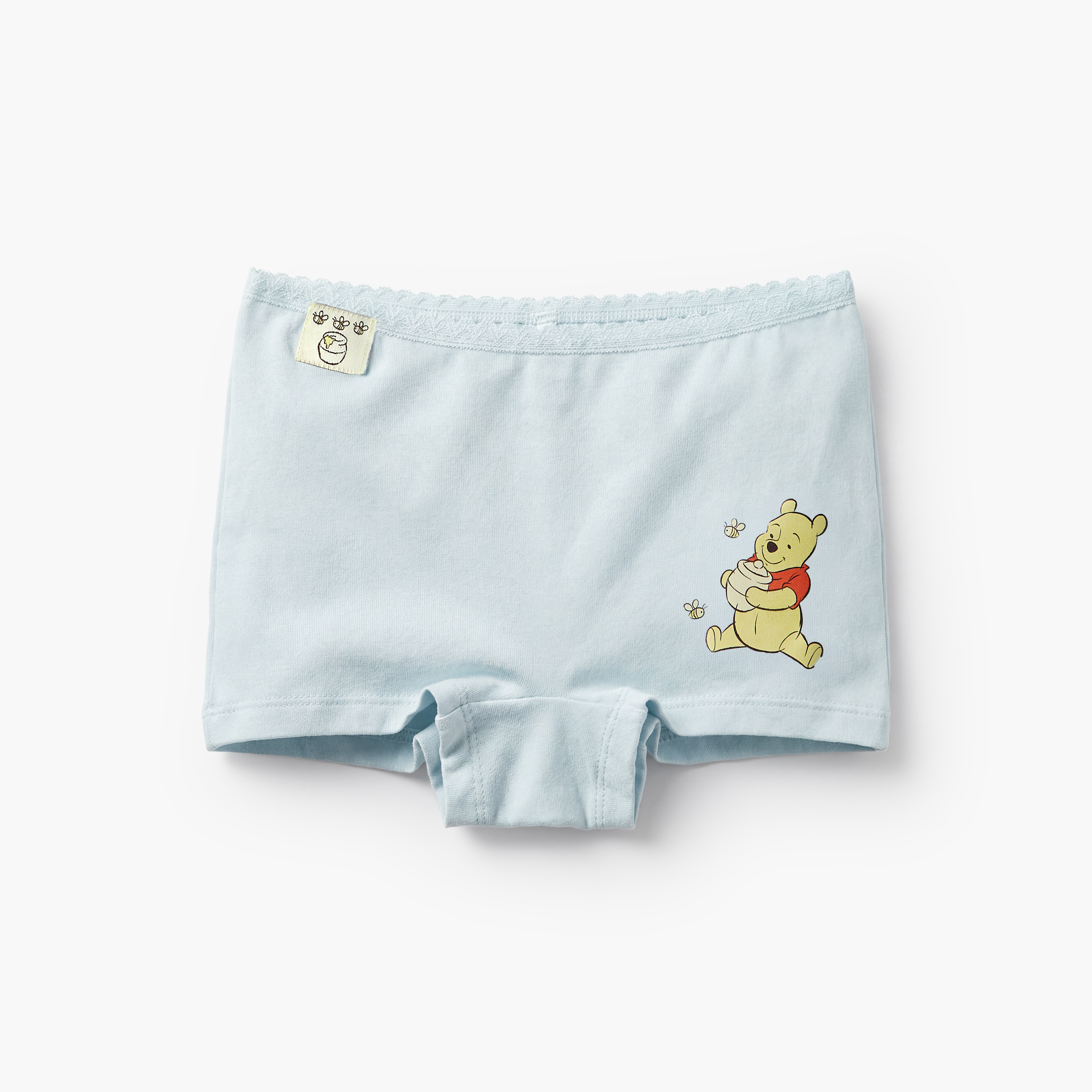 Pack of 3 Disney Boxer Briefs with Winnie the Pooh and Tigger Print-baby-girls-clothing-innerwear-image-4