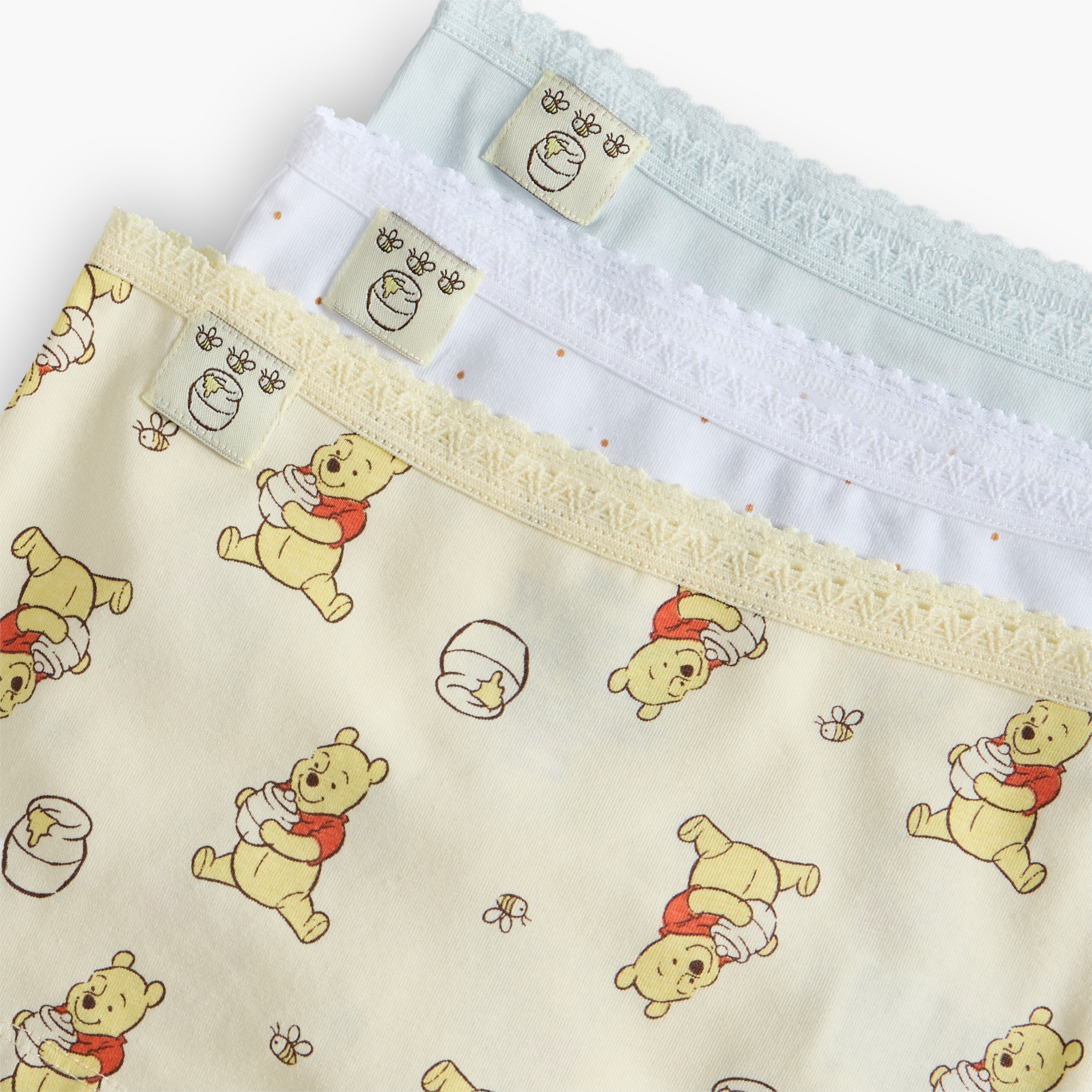 Pack of 3 Disney Boxer Briefs with Winnie the Pooh and Tigger Print-baby-girls-clothing-innerwear-image-6