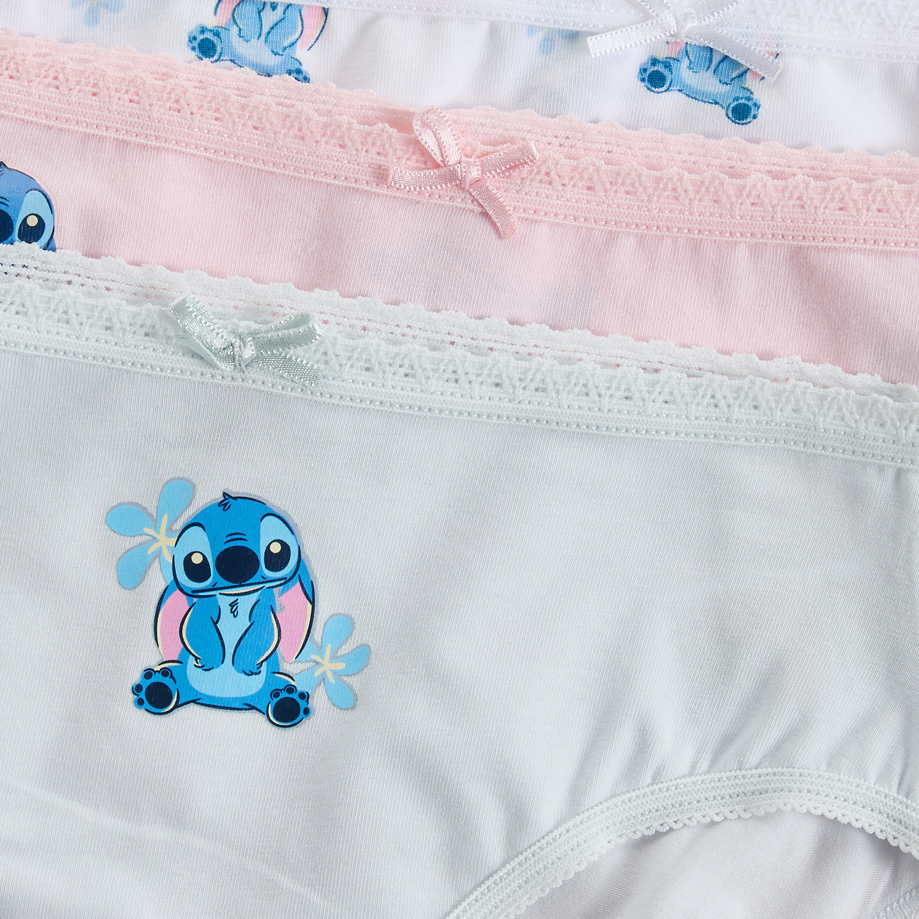 Pack of 3 Disney Briefs with Stitch Print-baby-girls-clothing-innerwear-image-5