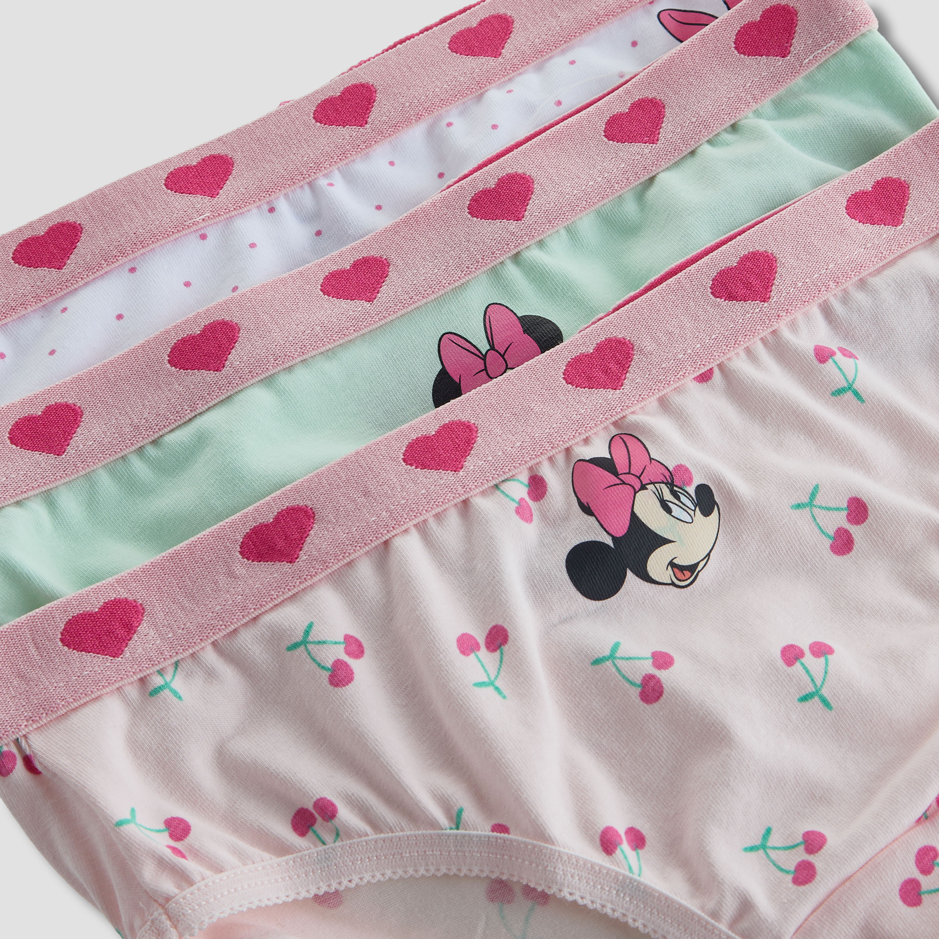 Pack of 3 Disney Briefs with Minnie Mouse Print-baby-girls-clothing-innerwear-image-5