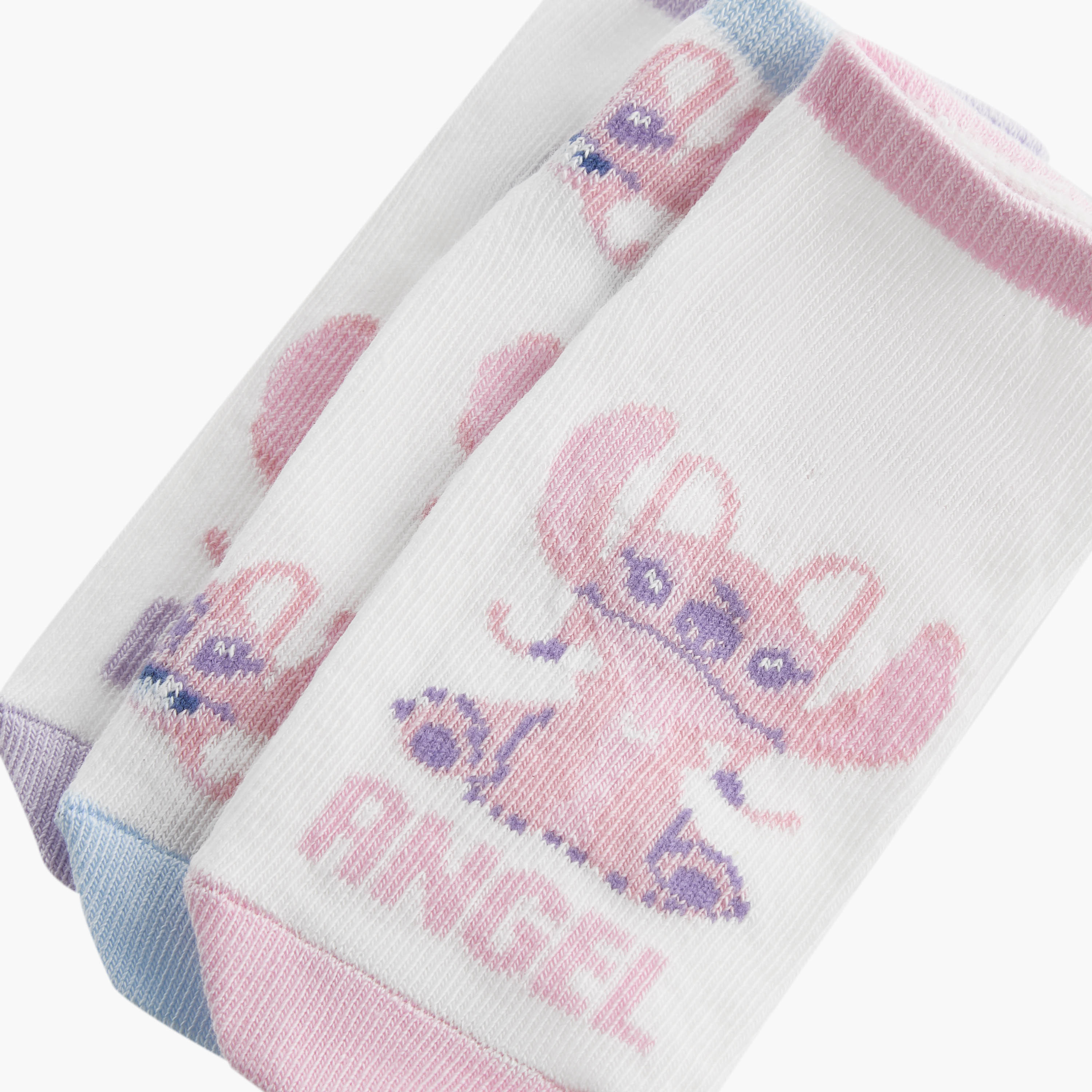 Pack of 3 Disney Girls Socks Angel Print-girls-accessories-socks-image-4