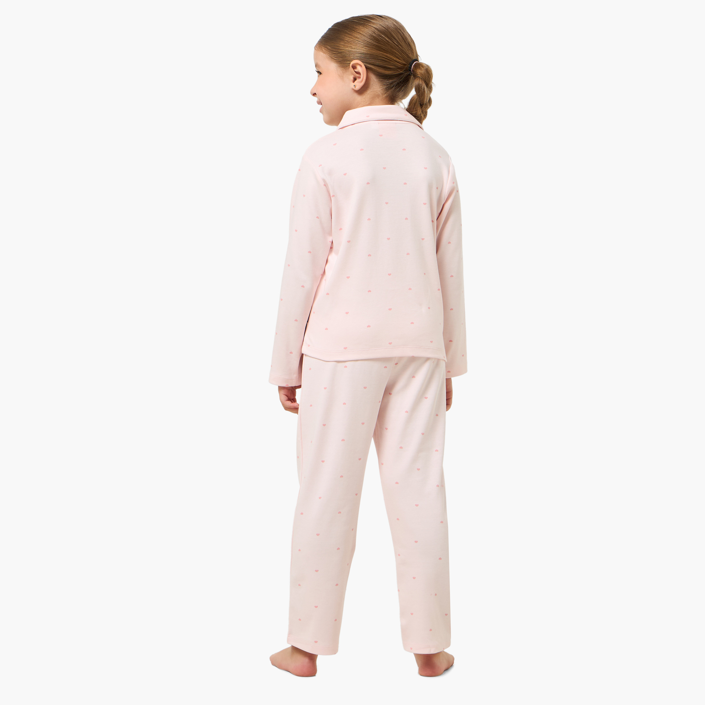 Cotton Collared Long Sleeves Pyjama Set with PAW Patrol Print-baby-girls-clothing-nightwear-pyjamasets-image-5