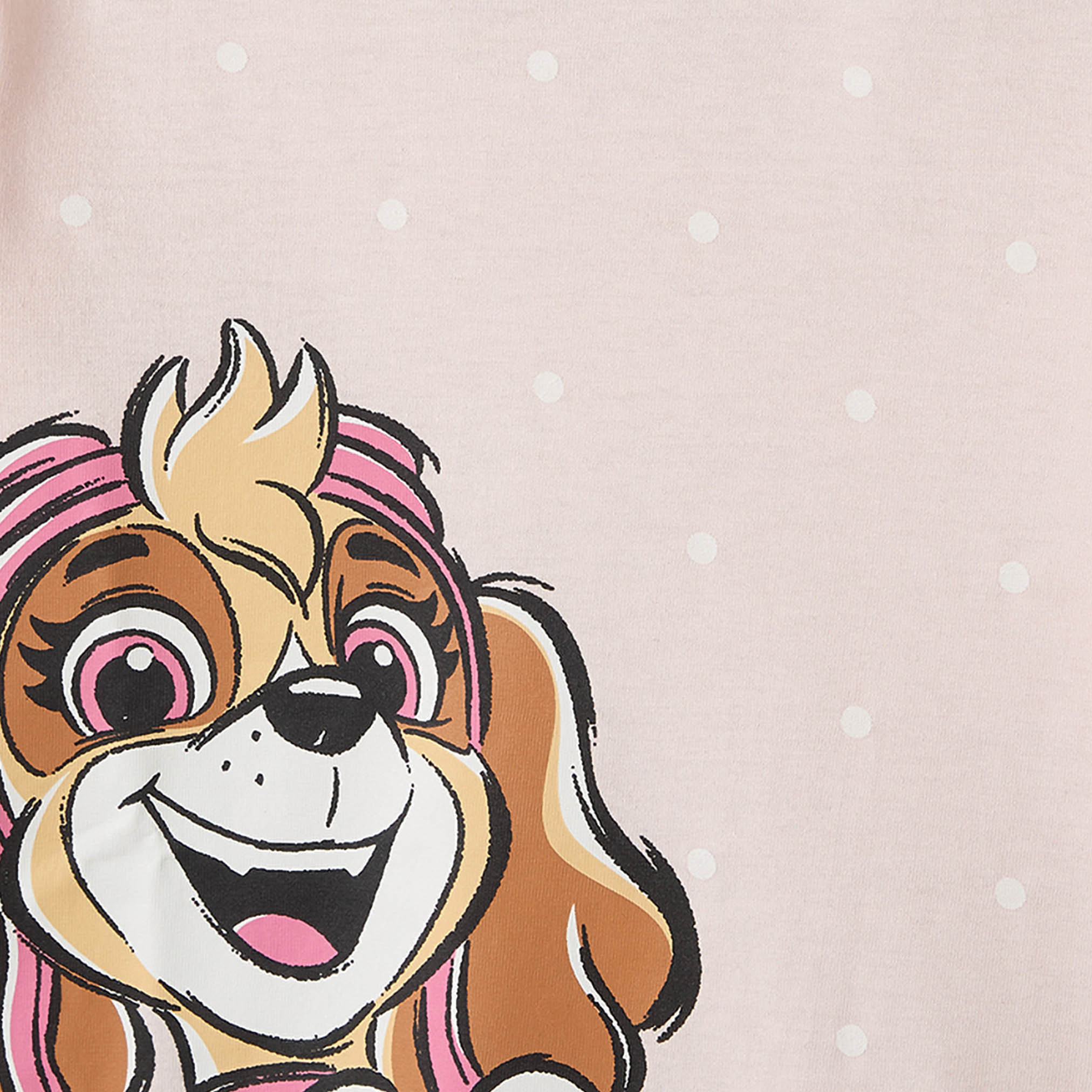 Pack of 2 Cotton Crew Neck Long Sleeves Pyjama Set with PAW Patrol Print-girls-clothing-nightwear-image-8