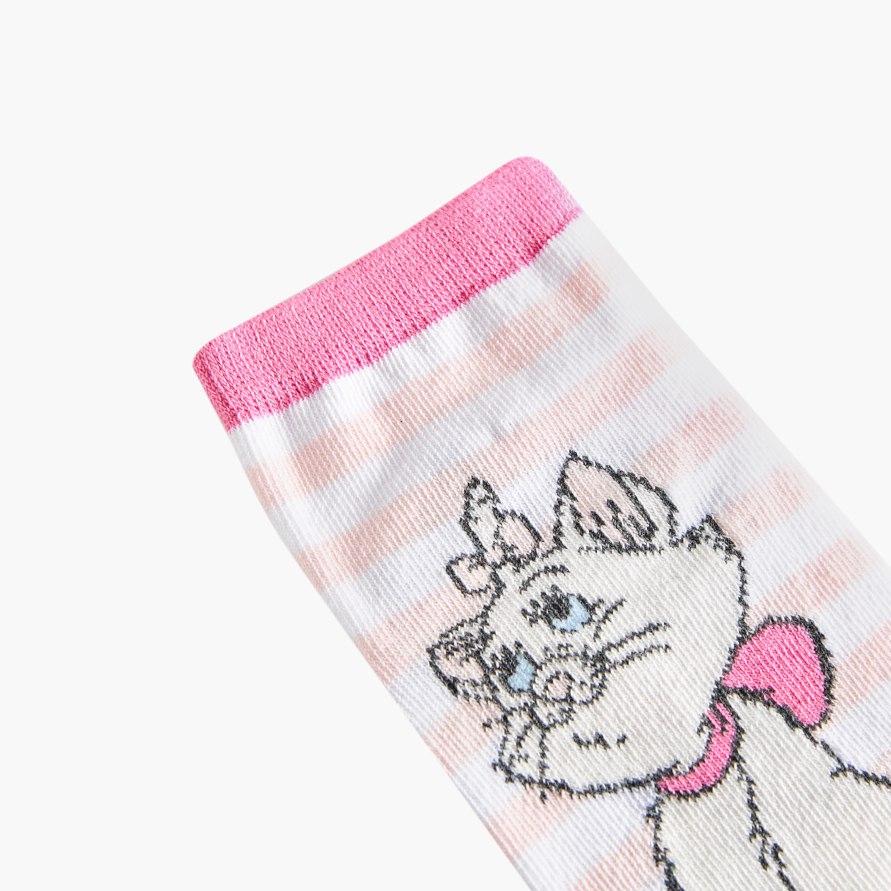 Pack of 5 Disney Baby Girls Socks Marie Print-girls-accessories-socks-image-5