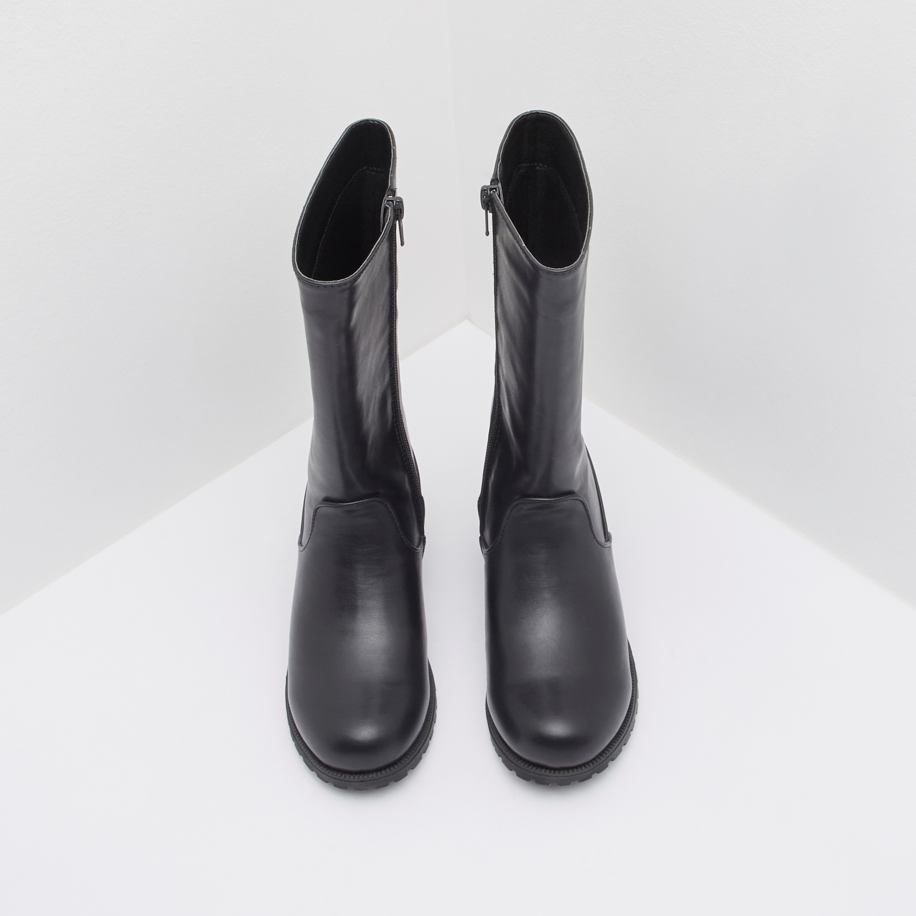 بوت كاوبوي طويل بسحّاب إغلاق-girls-shoes-boots-image-2