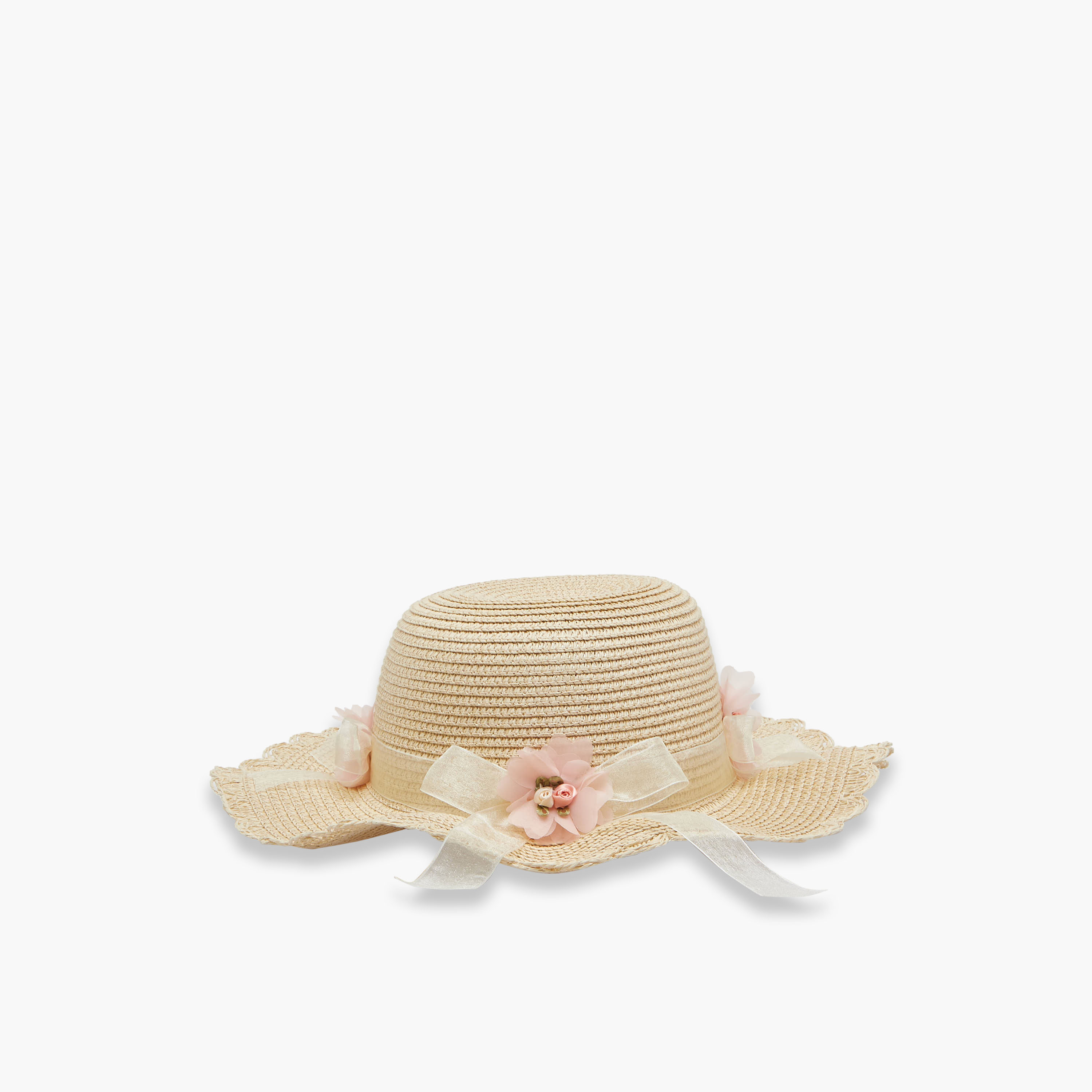 قبعة بفيونكة زهرية من جونيورز-girls-accessories-caps-image-6