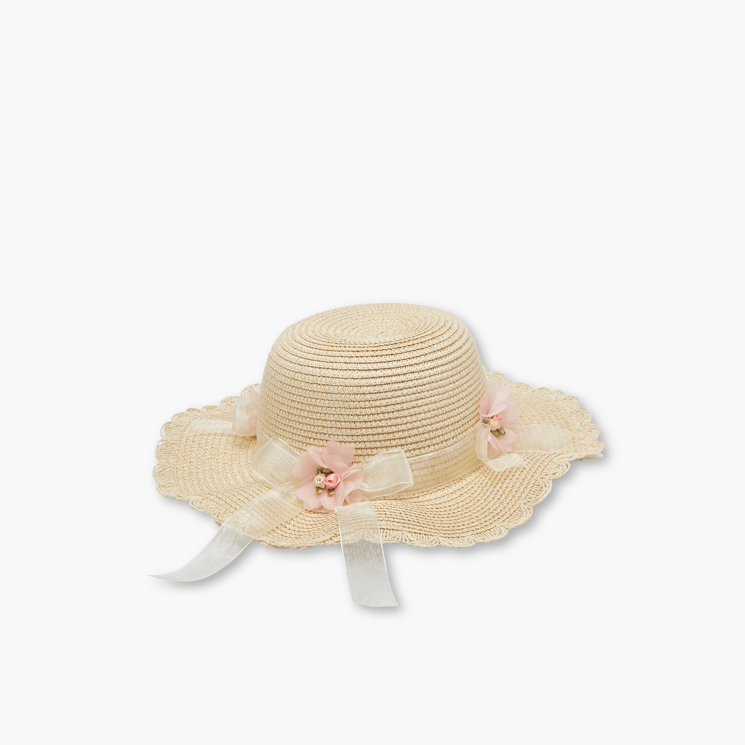 قبعة بفيونكة زهرية من جونيورز-girls-accessories-caps-image-5