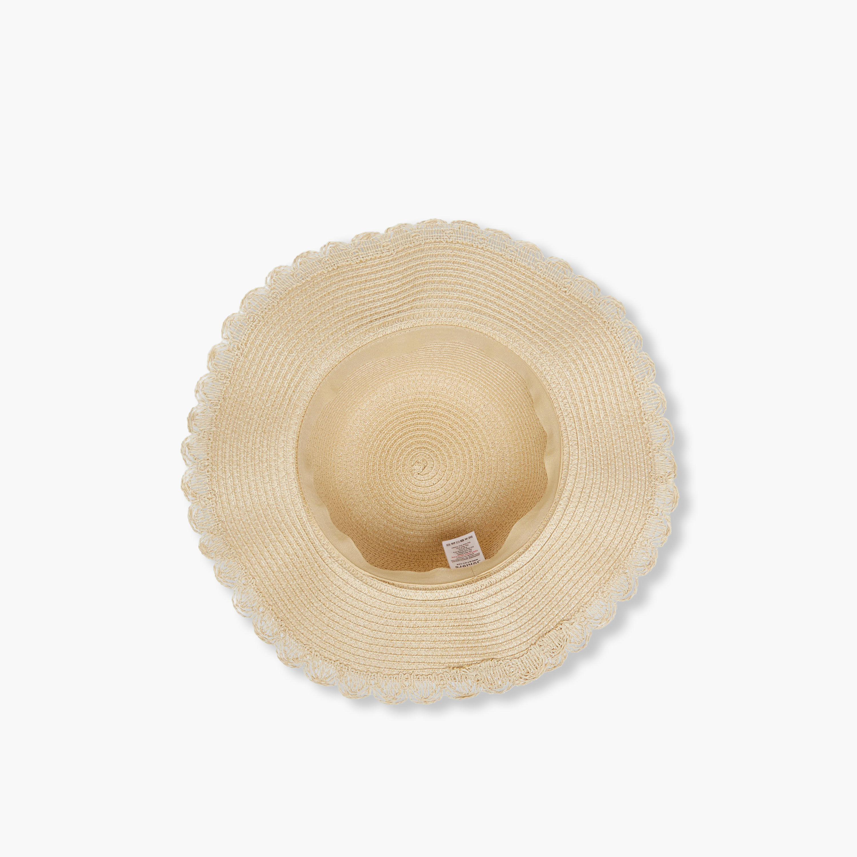 قبعة بفيونكة زهرية من جونيورز-girls-accessories-caps-image-1