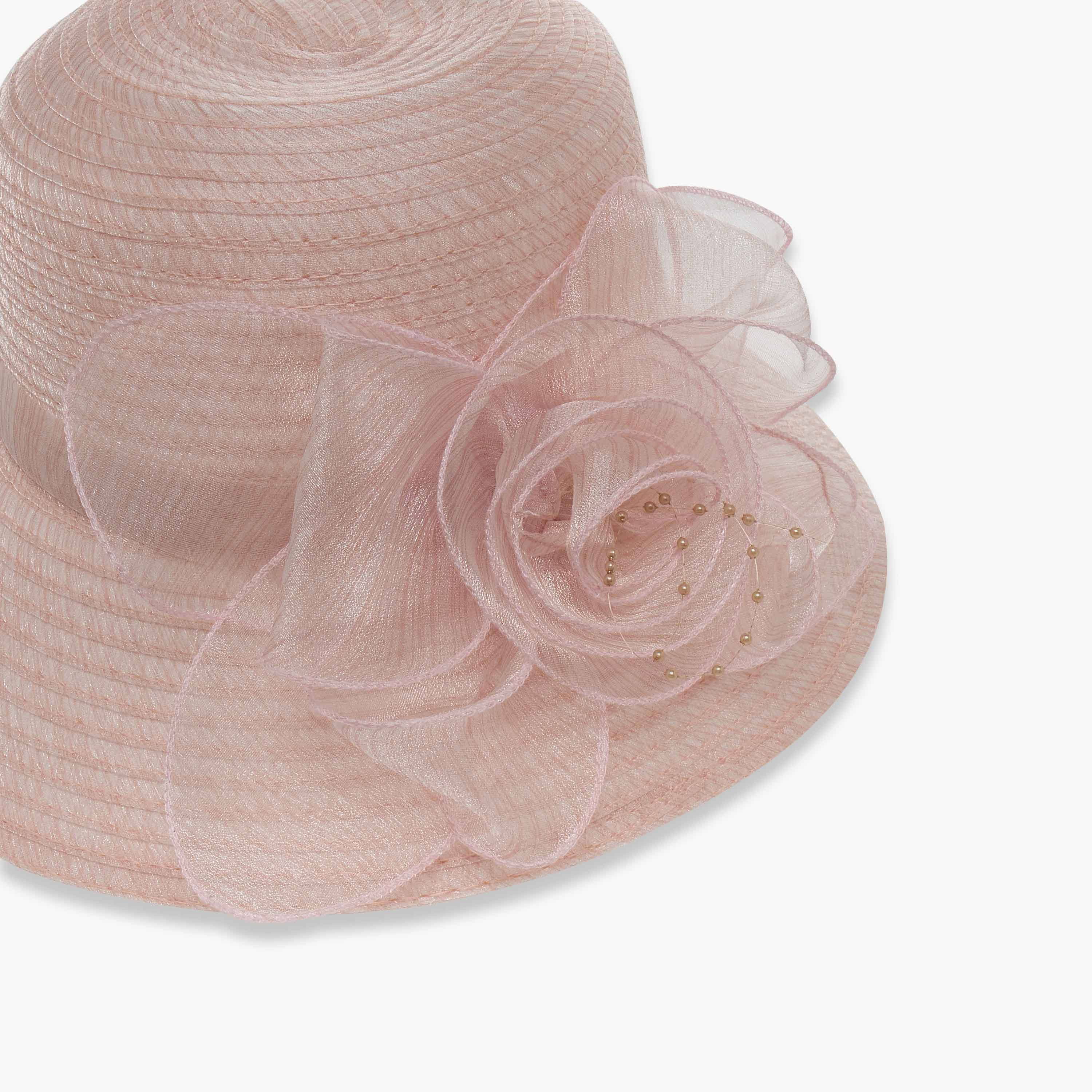 قبعة بزينة أزهار من جونيورز-girls-accessories-caps-image-5