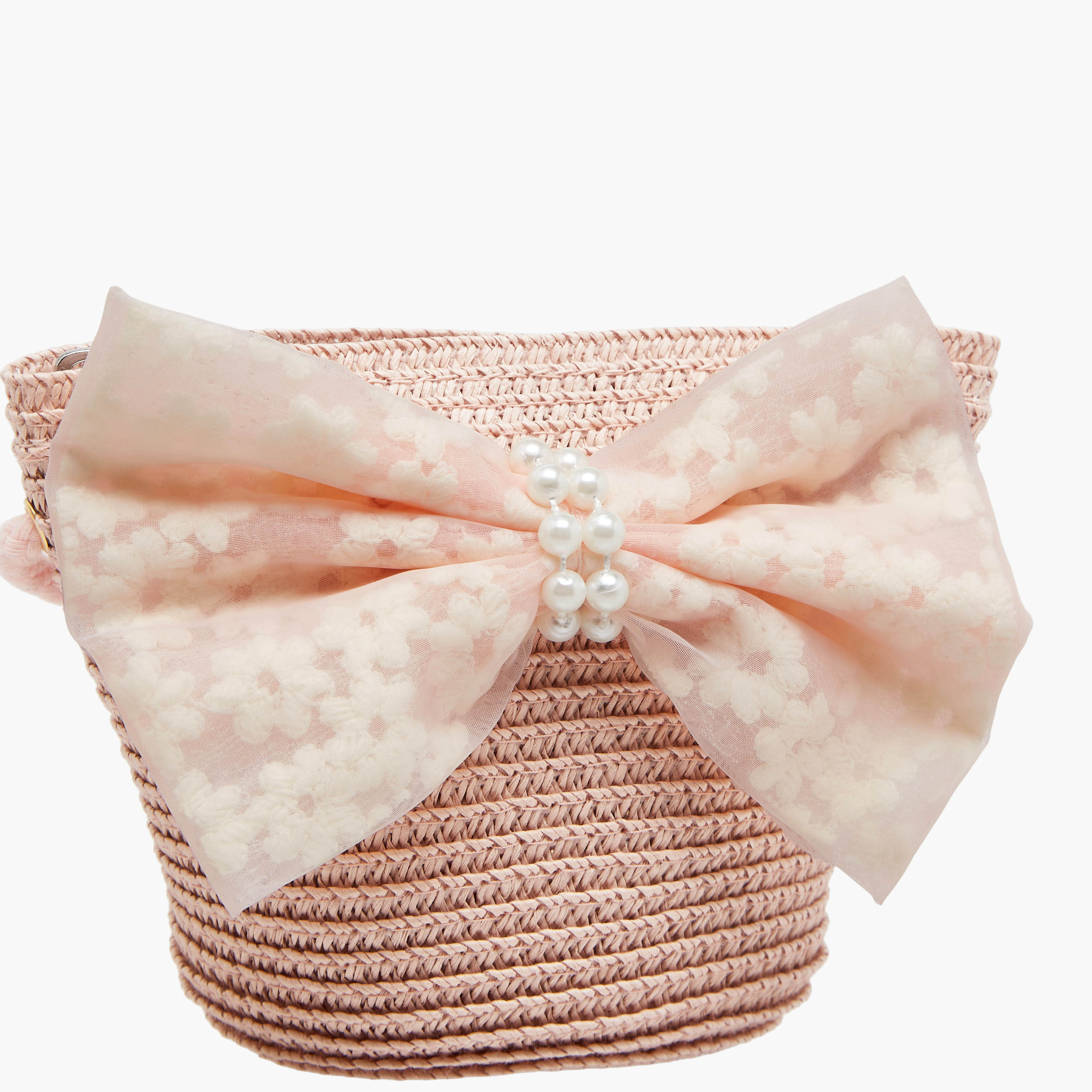 قبعة بفيونكة مع شنطة من جونيورز-girls-accessories-caps-image-3