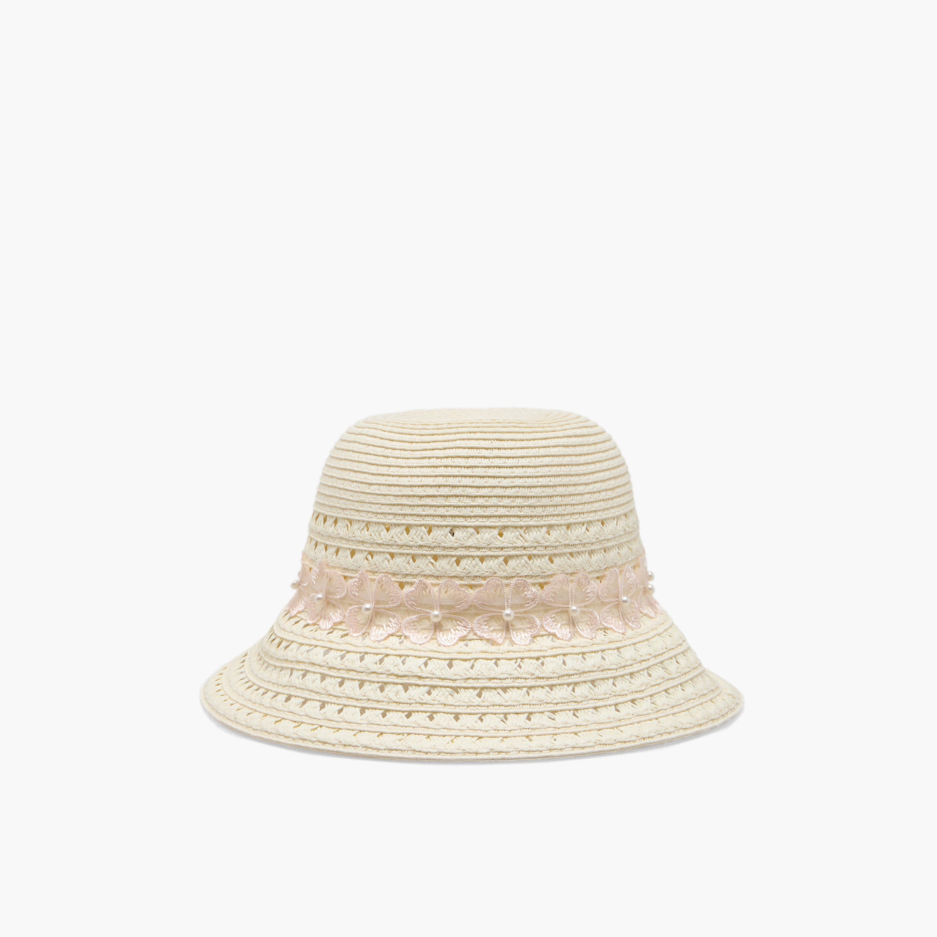 قبعة بزينة أزهار من جونيورز-girls-accessories-caps-image-5