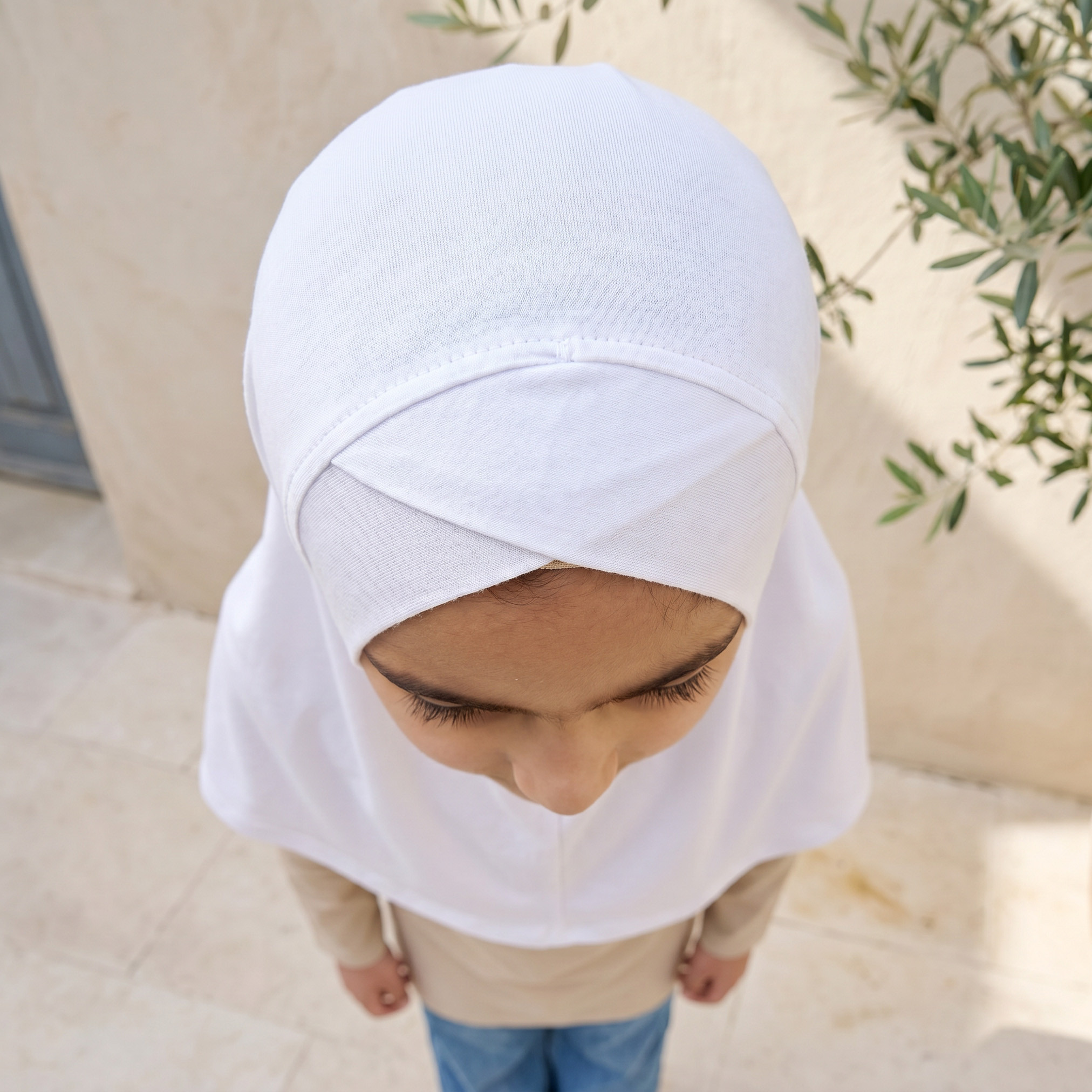Juniors Hijab with Pull-On Design-girls-accessories-scarves-image-3