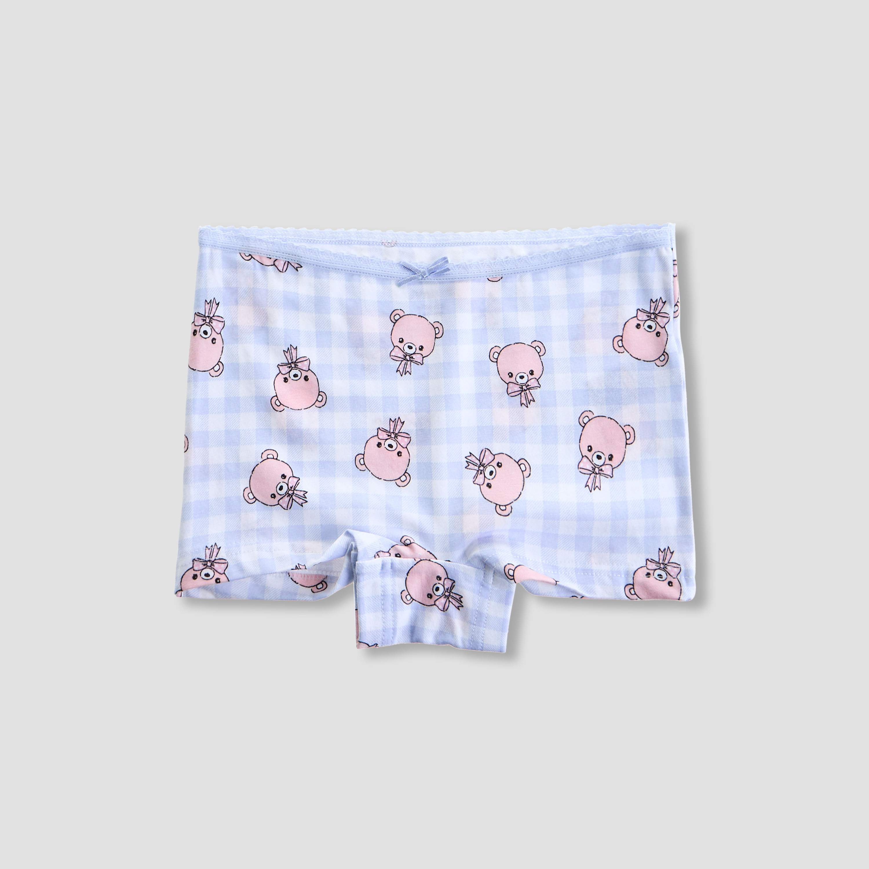 Pack of 5 Juniors Cotton Boxers with Bear Print-girls-clothing-innerwear-panties-image-2