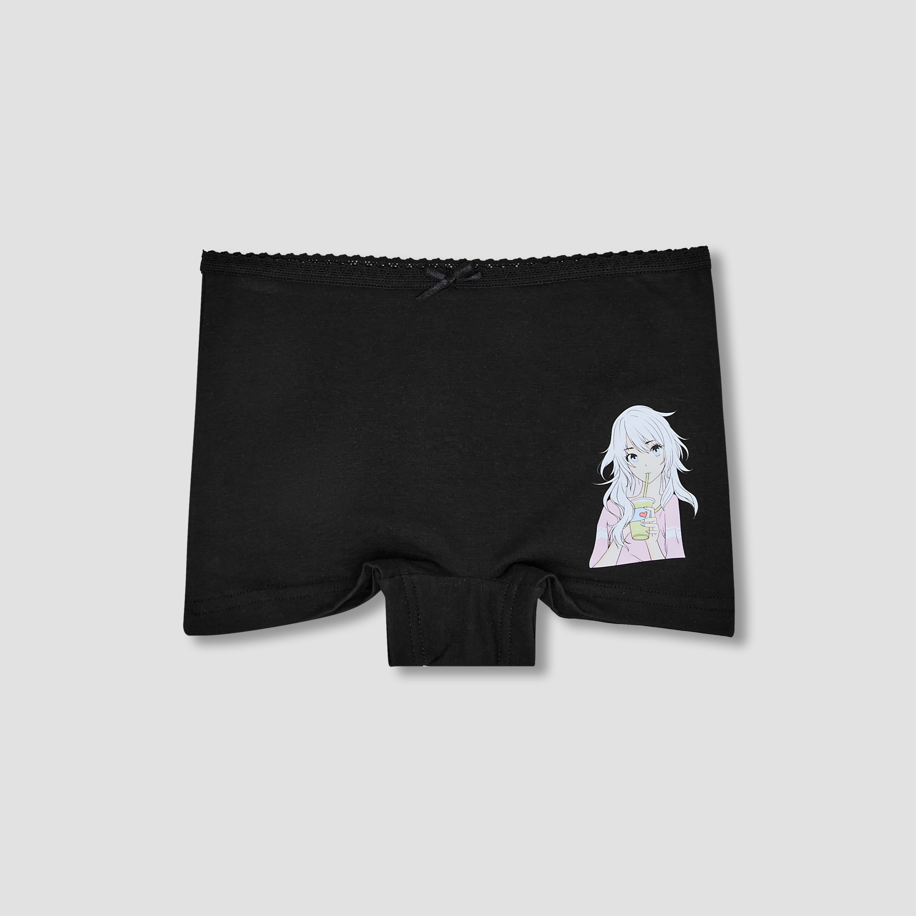 Pack of 5 Juniors Cotton Boxer Briefs with Print-girls-clothing-innerwear-panties-image-4