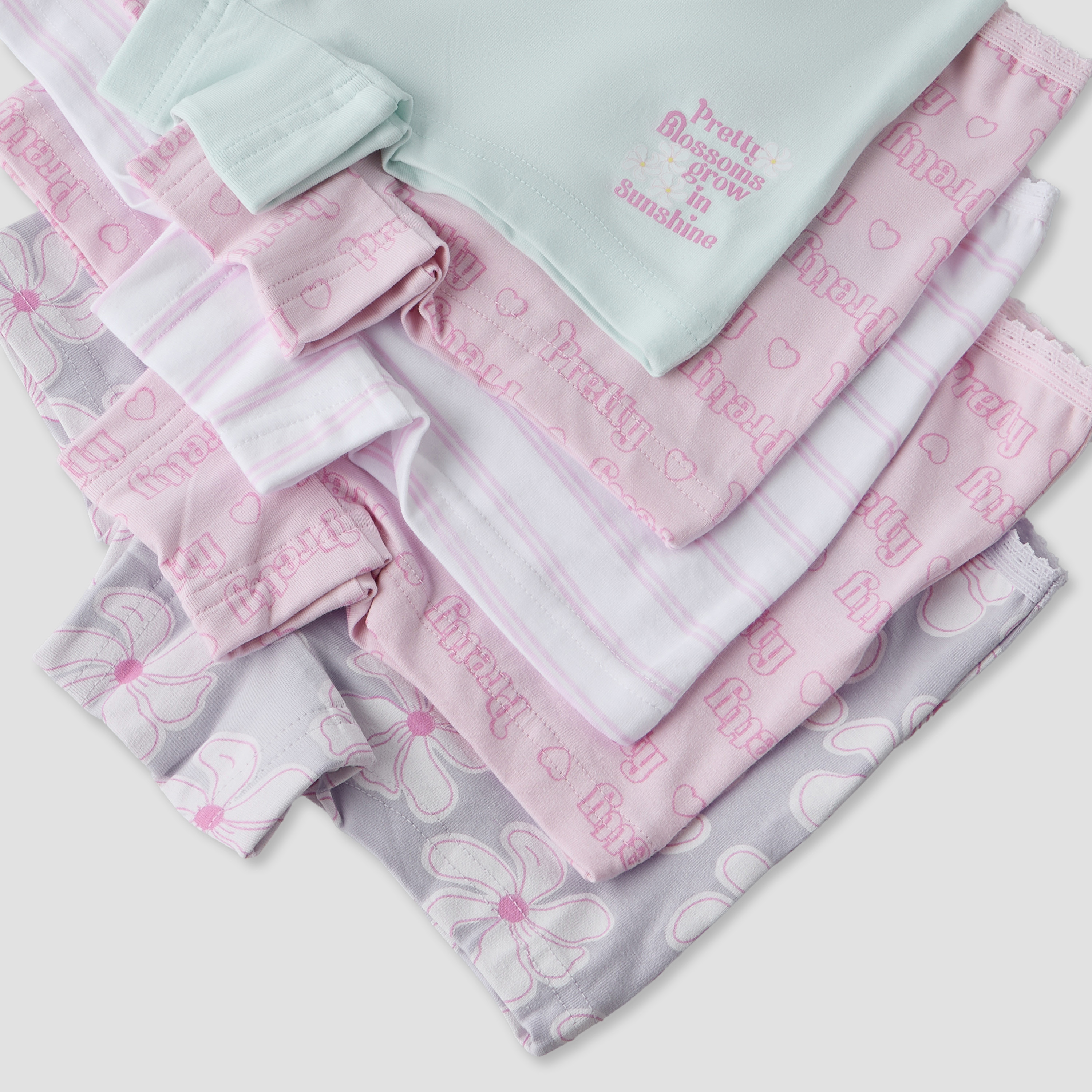 Pack of 5 Juniors Cotton Briefs with Assorted Print-girls-clothing-innerwear-panties-image-8