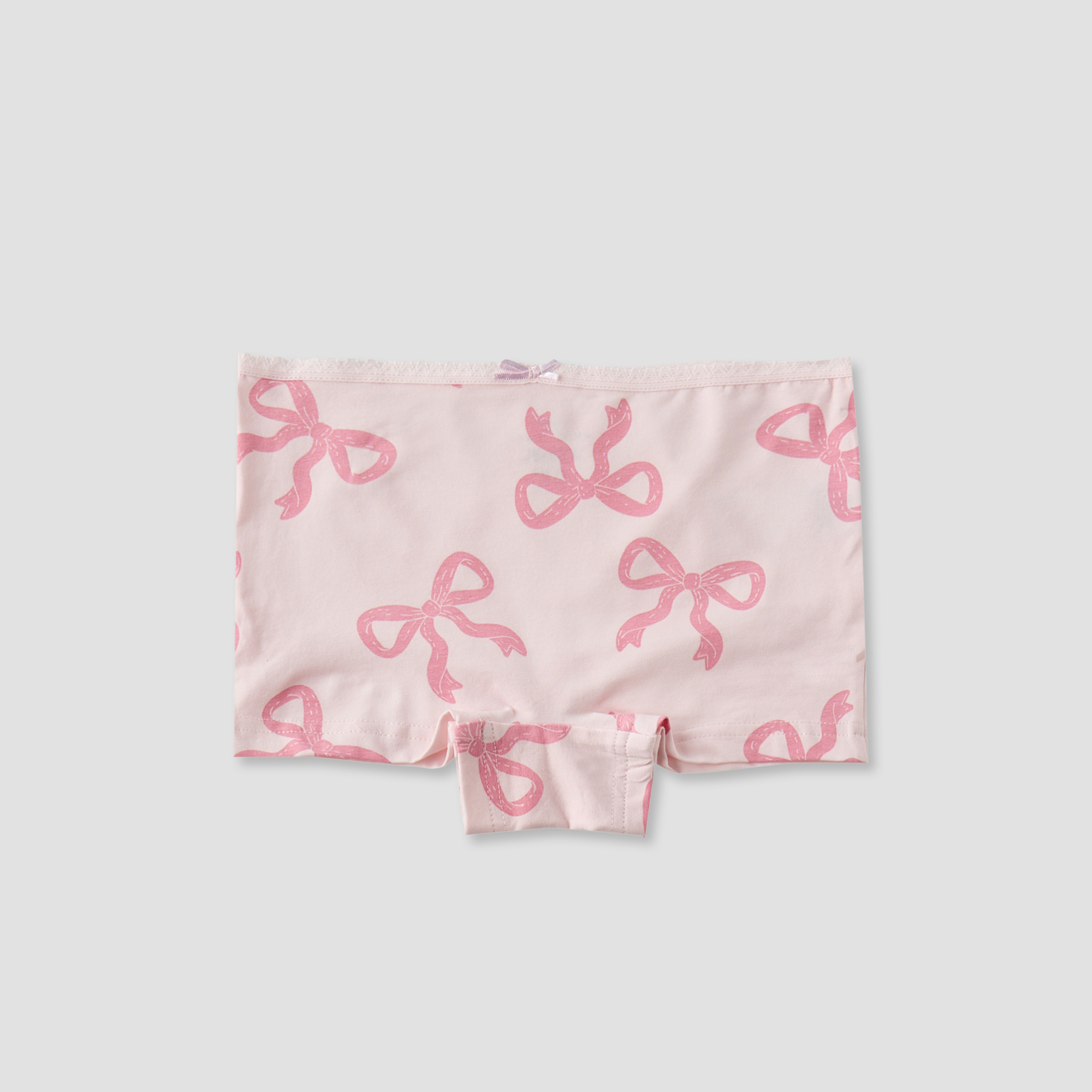 Pack of 7 Juniors Cotton Briefs with Bow Print-girls-clothing-innerwear-panties-image-2