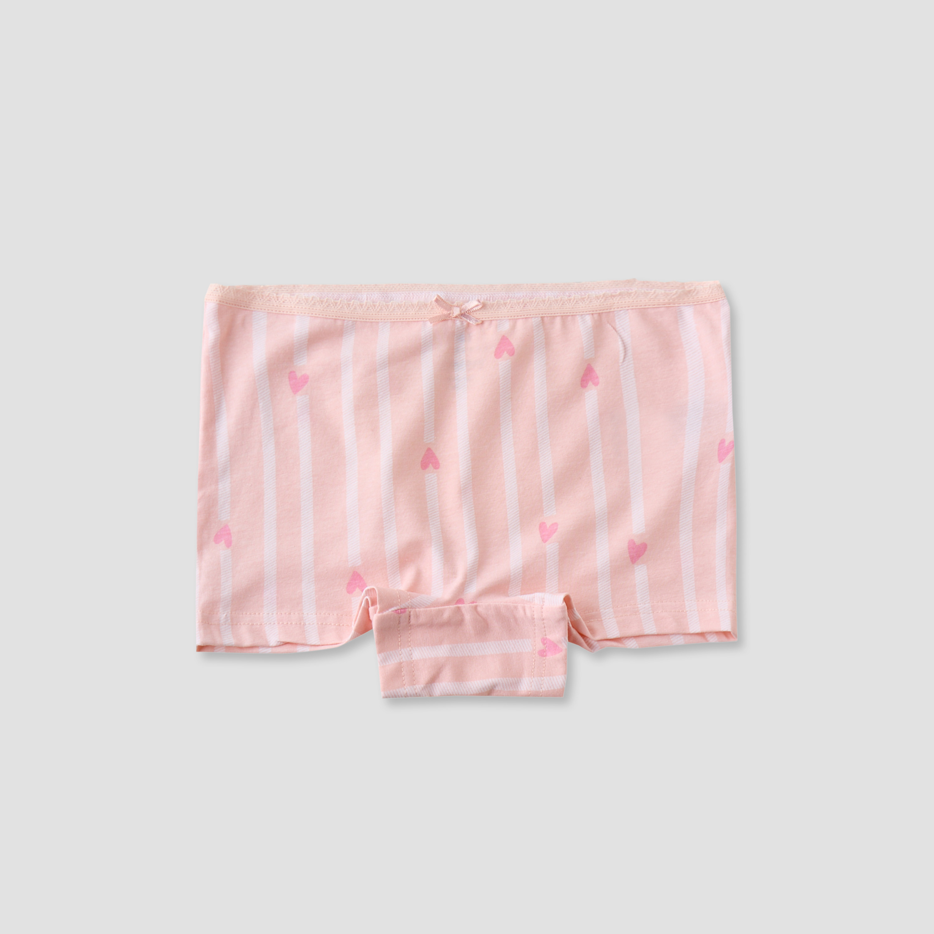 Pack of 7 Juniors Cotton Briefs with Bow Print-girls-clothing-innerwear-panties-image-6