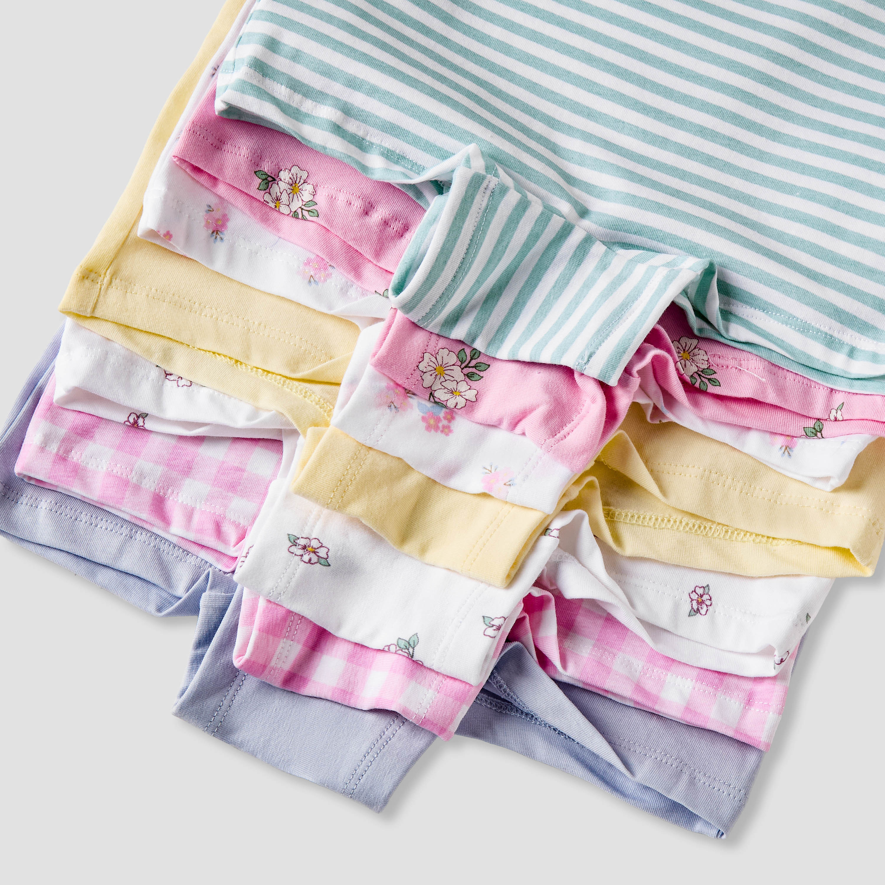 Pack of 7 Juniors Cotton Boxer Briefs with Print-girls-clothing-innerwear-panties-image-10