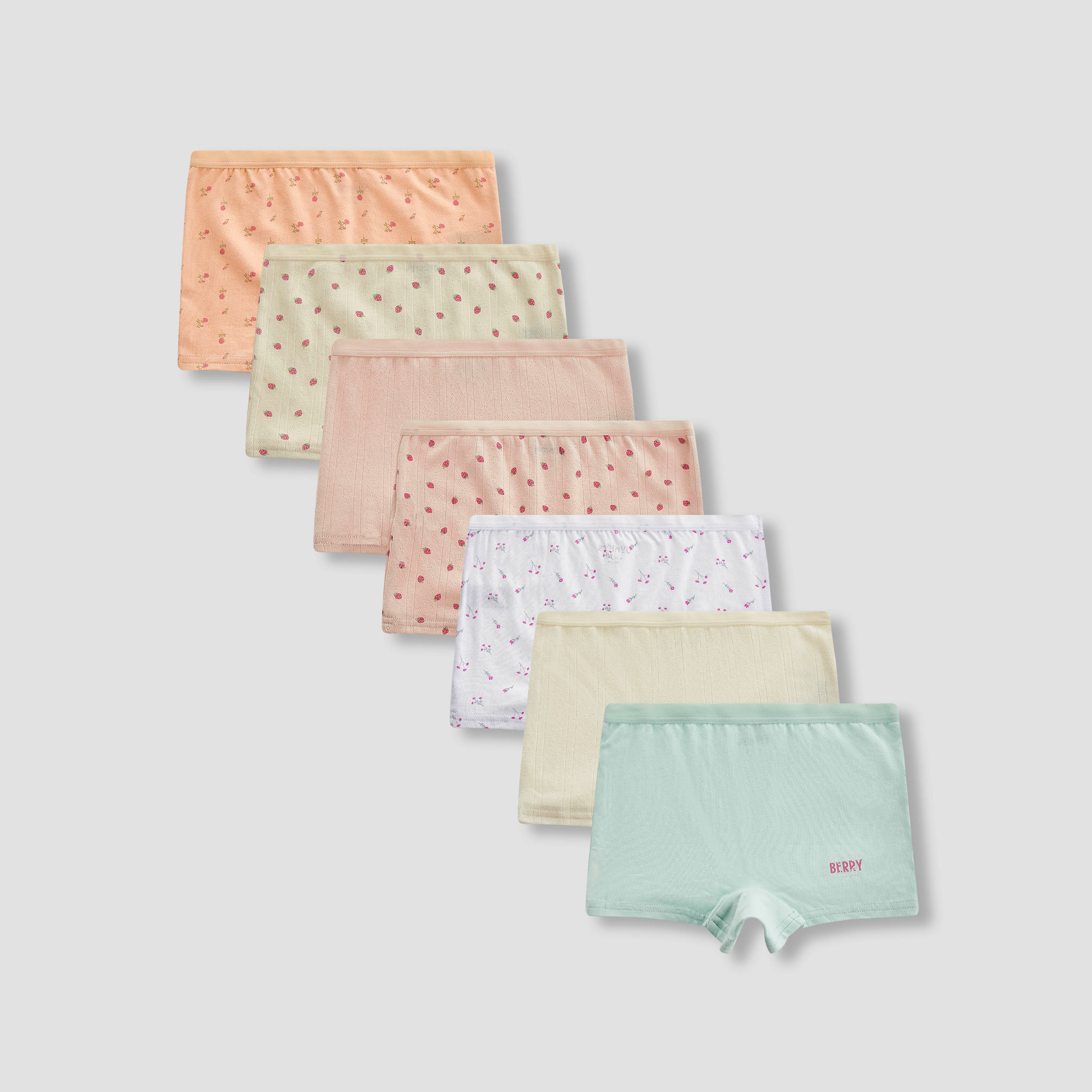 Pack of 7 Juniors Cotton Boxers with Print-girls-clothing-innerwear-panties-image-1