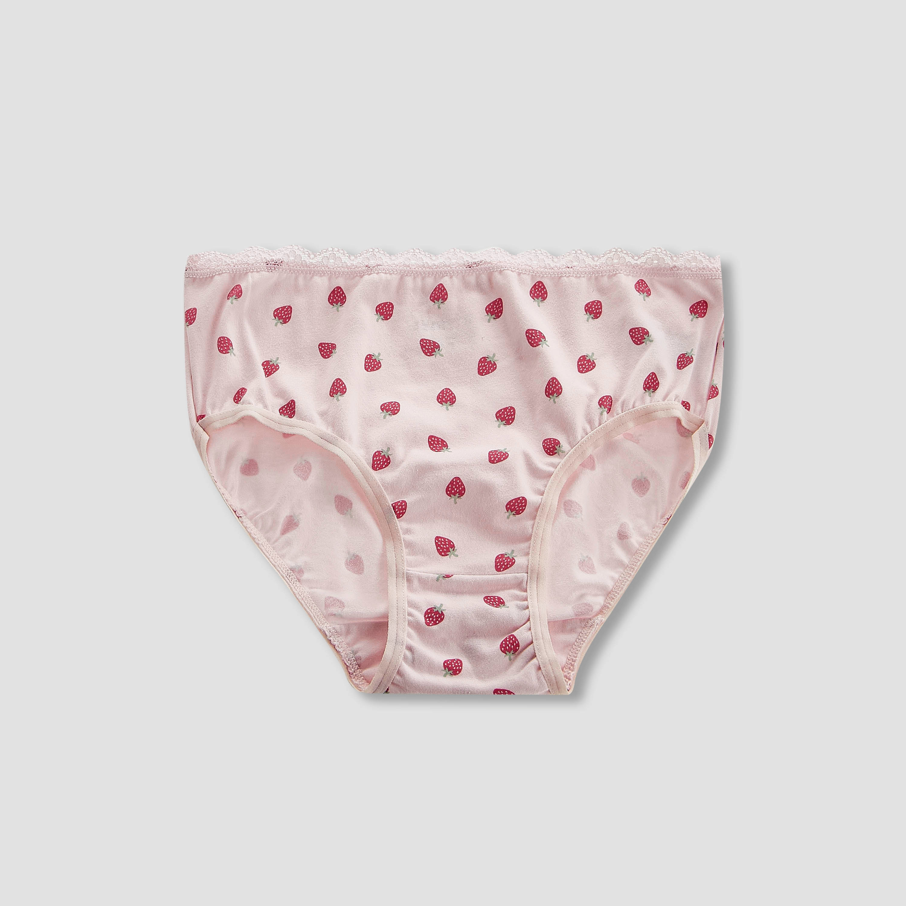 Pack of 5 Juniors Cotton Briefs with Fruit Print-girls-clothing-innerwear-panties-image-3
