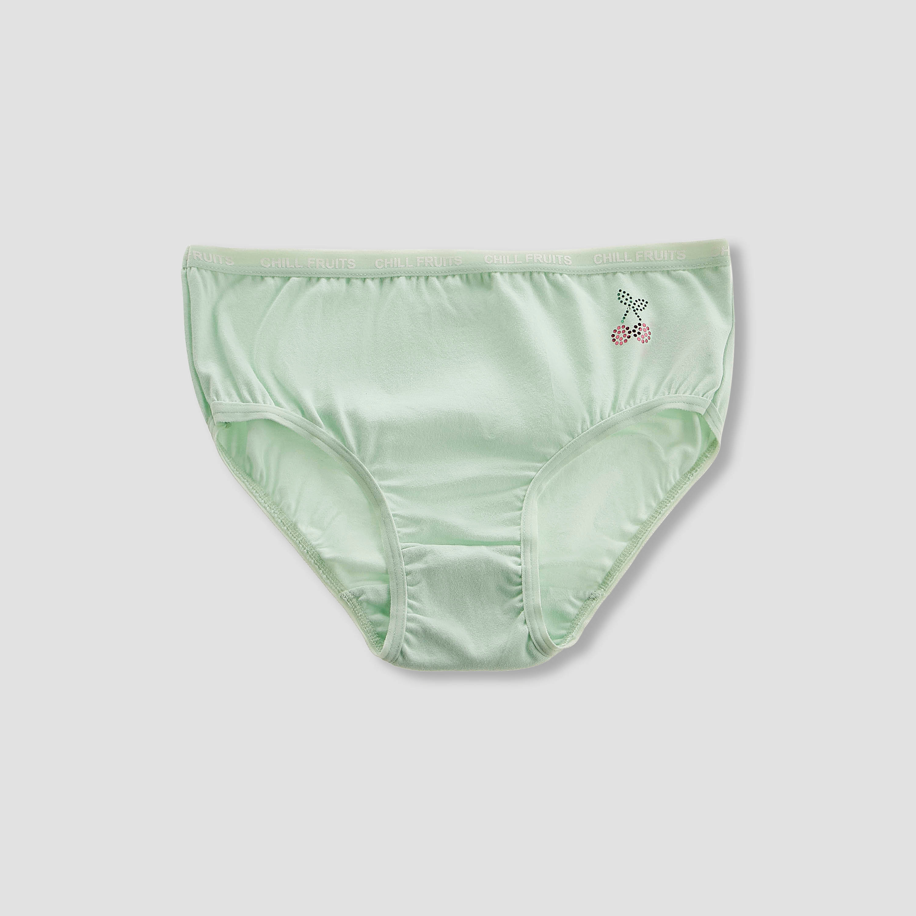 Pack of 5 Juniors Cotton Briefs with Fruit Print-girls-clothing-innerwear-panties-image-5