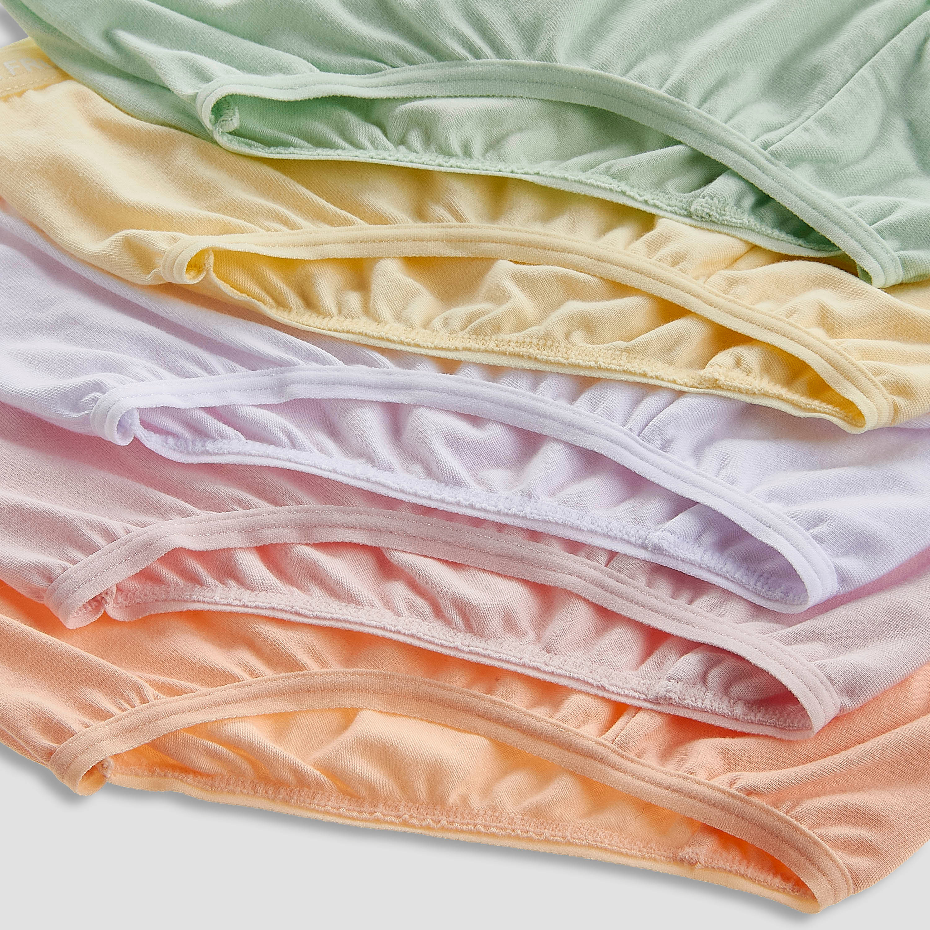 Pack of 5 Juniors Cotton Briefs with Fruit Print-girls-clothing-innerwear-panties-image-8