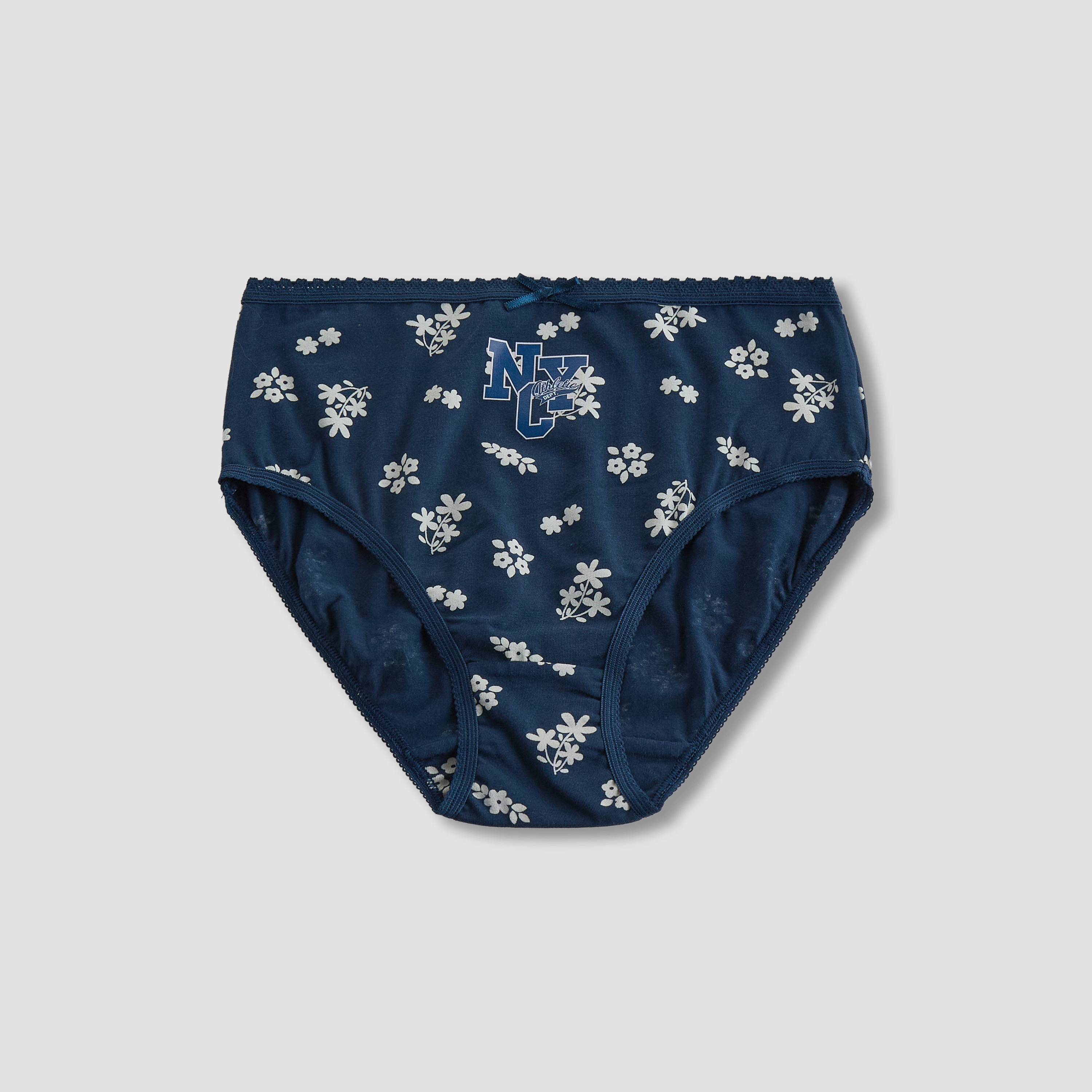 Pack of 5 Juniors Cotton Briefs with Assorted Prints-girls-clothing-innerwear-panties-image-3