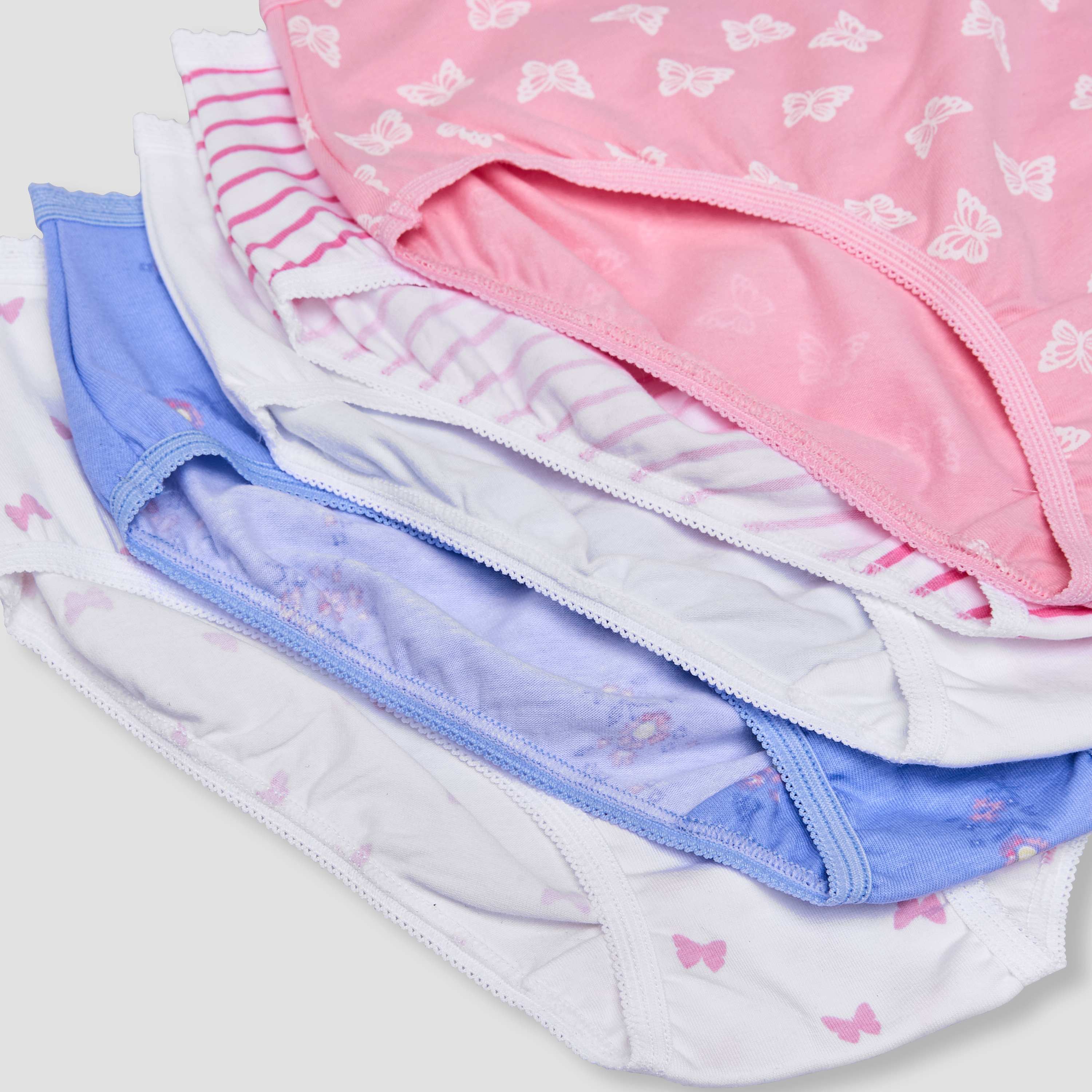 Pack of 5 Juniors Cotton Briefs with Print-girls-clothing-innerwear-panties-image-8