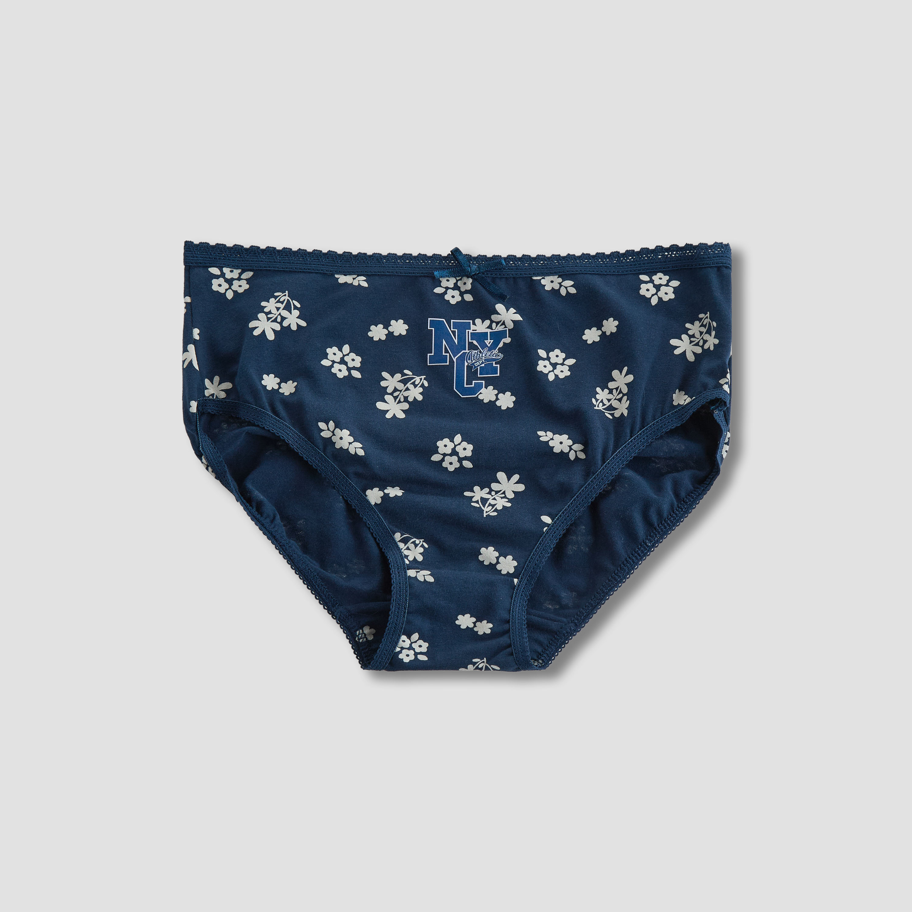 Pack of 7 Juniors Cotton Briefs with Assorted Prints-girls-clothing-innerwear-panties-image-2