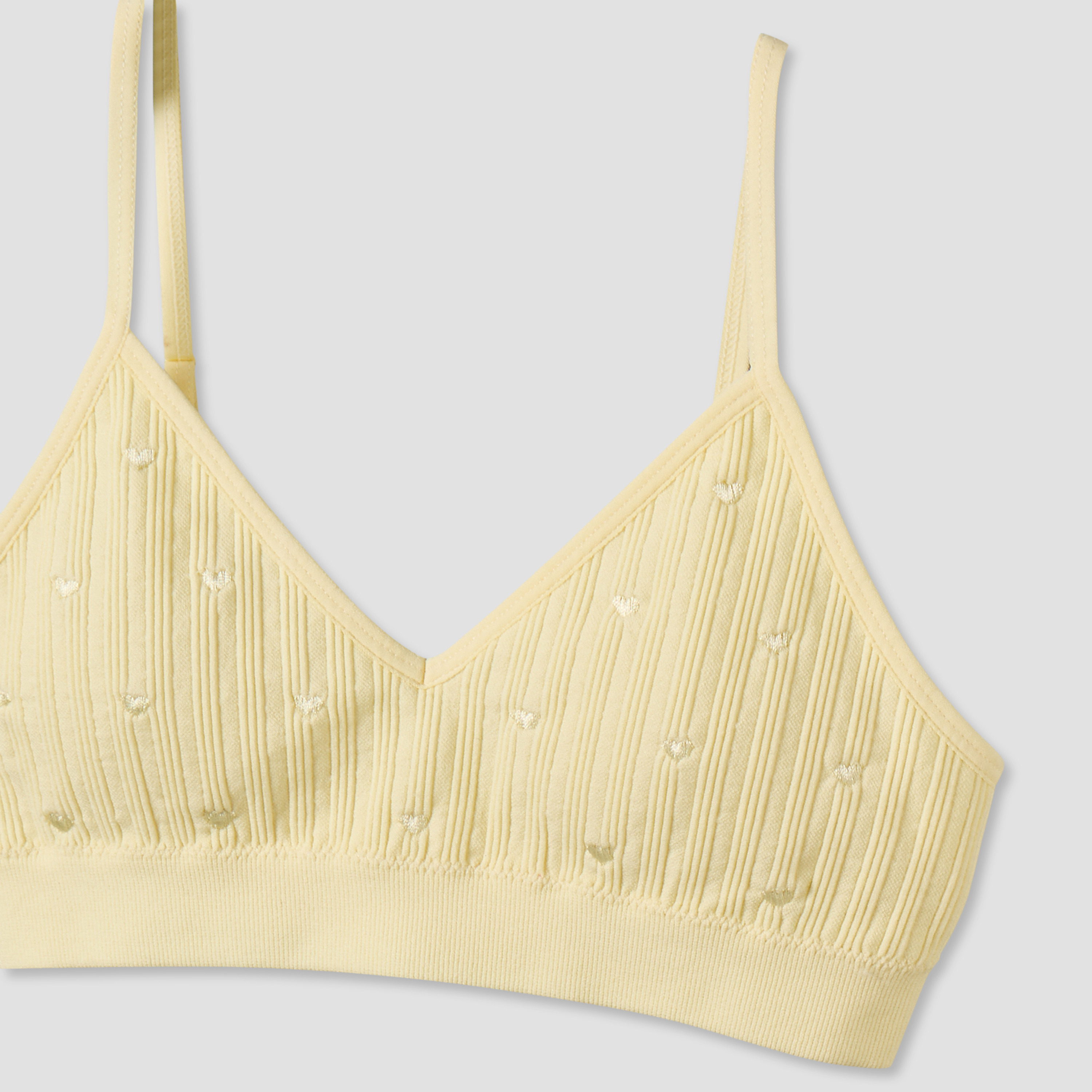 Juniors Cotton Trainer Bra with Heart Embroidery-girls-clothing-innerwear-bras-image-3