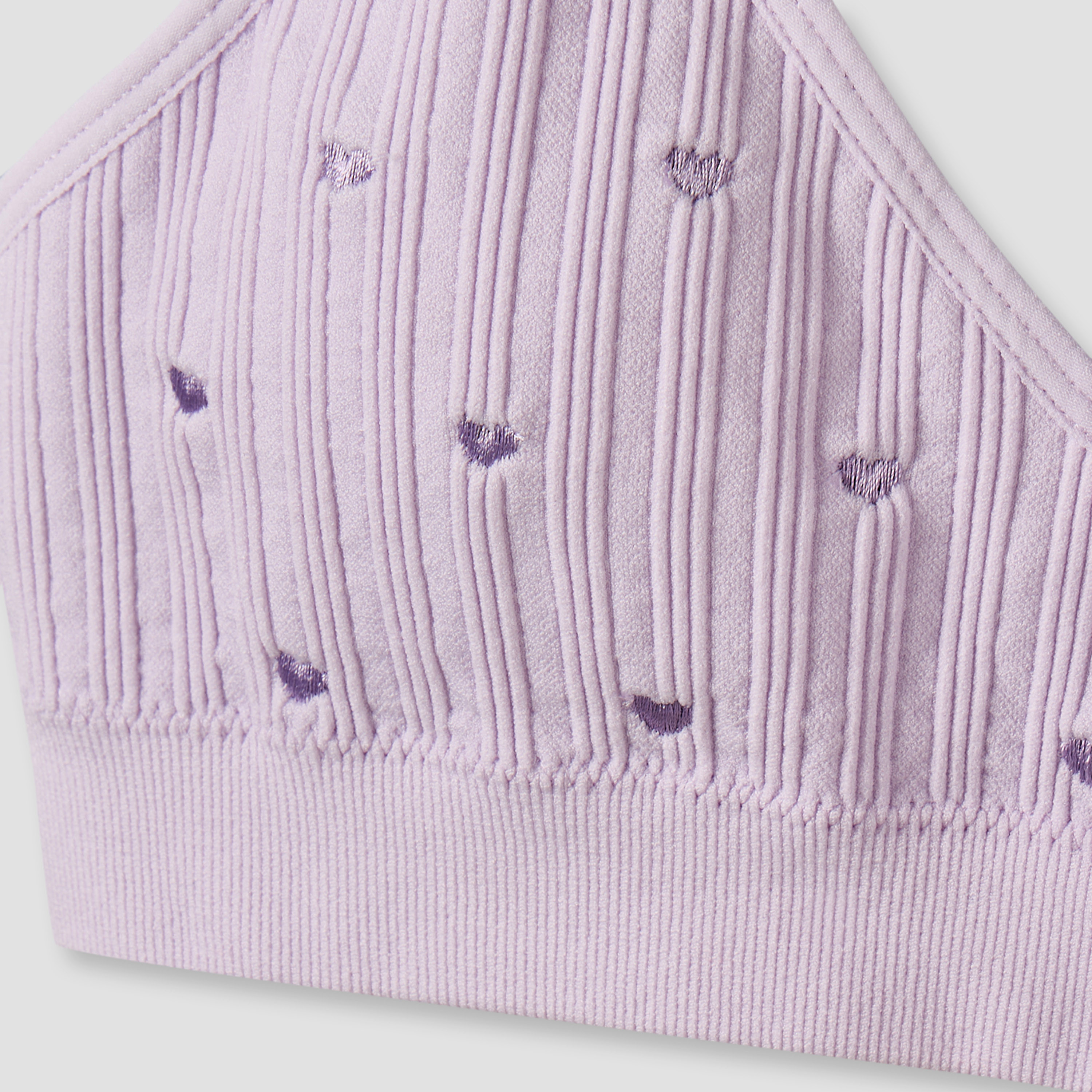 صدرية تدريب قطن بتطريز قلب من جونيورز-girls-clothing-innerwear-bras-image-4